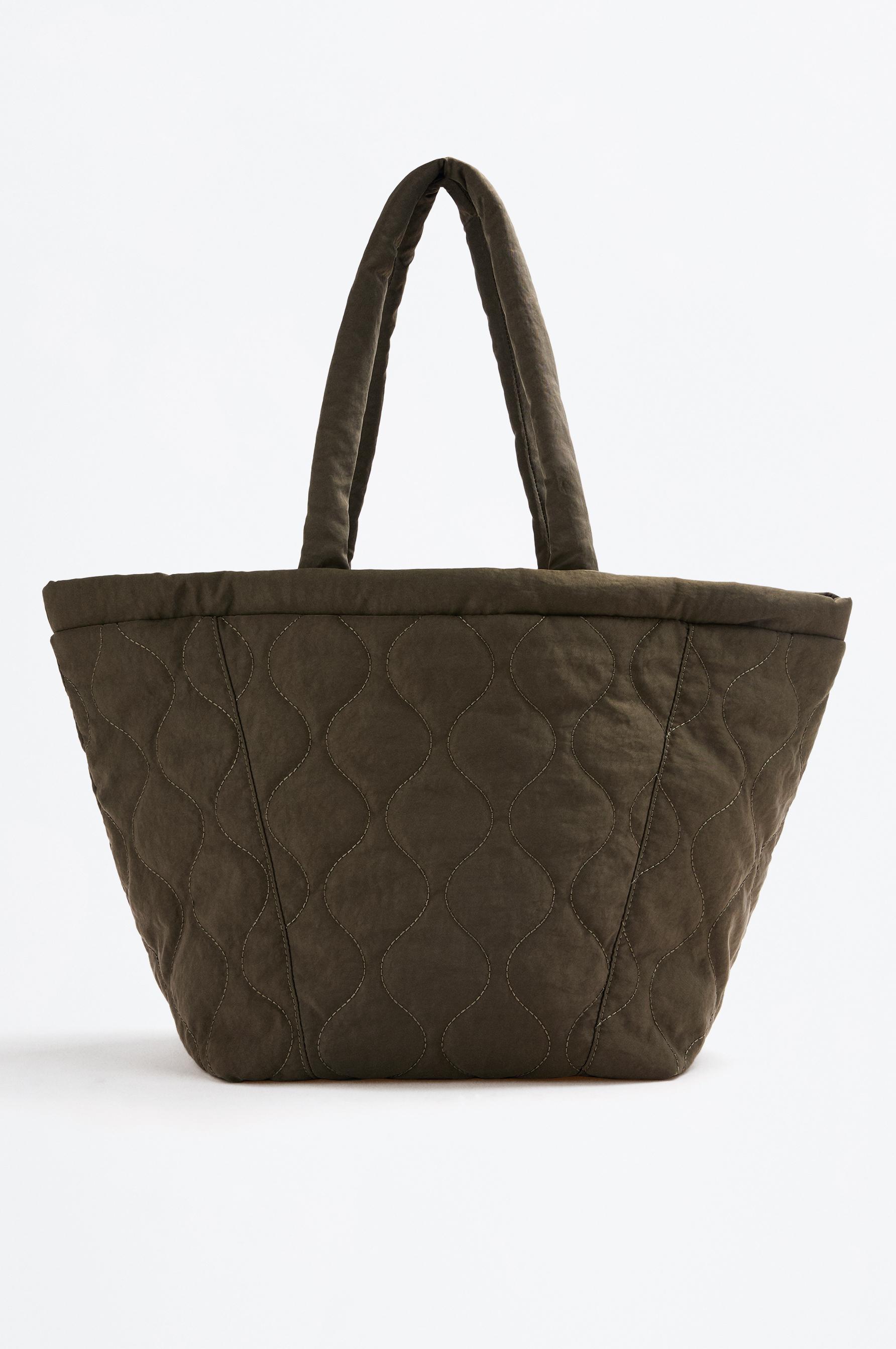 Bolso shopper nailon acolchado