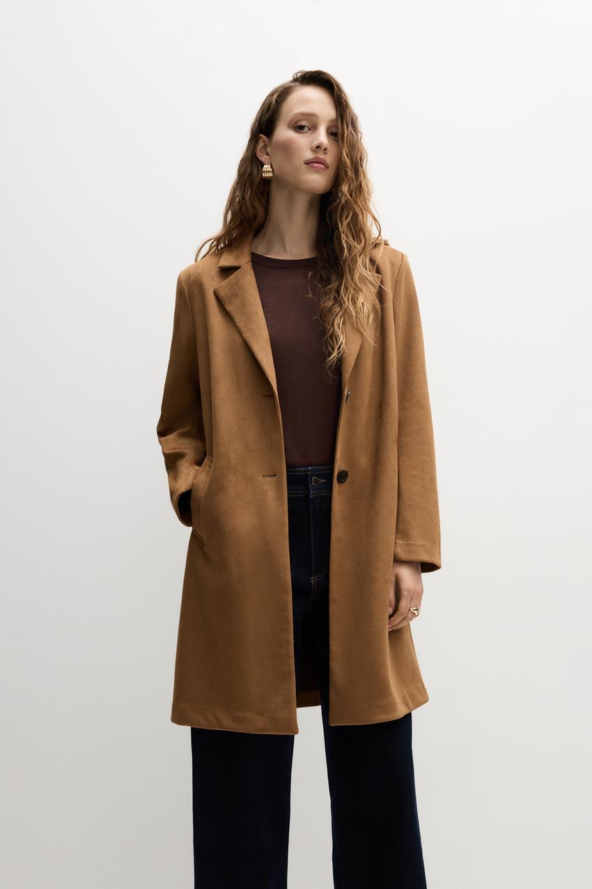 Abrigo efecto ante Camisas Manga Corta Camisas Blusas ROPA