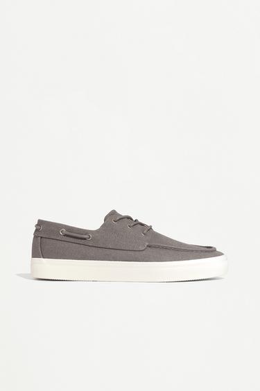 Men's dress boat shoes — GREY 1