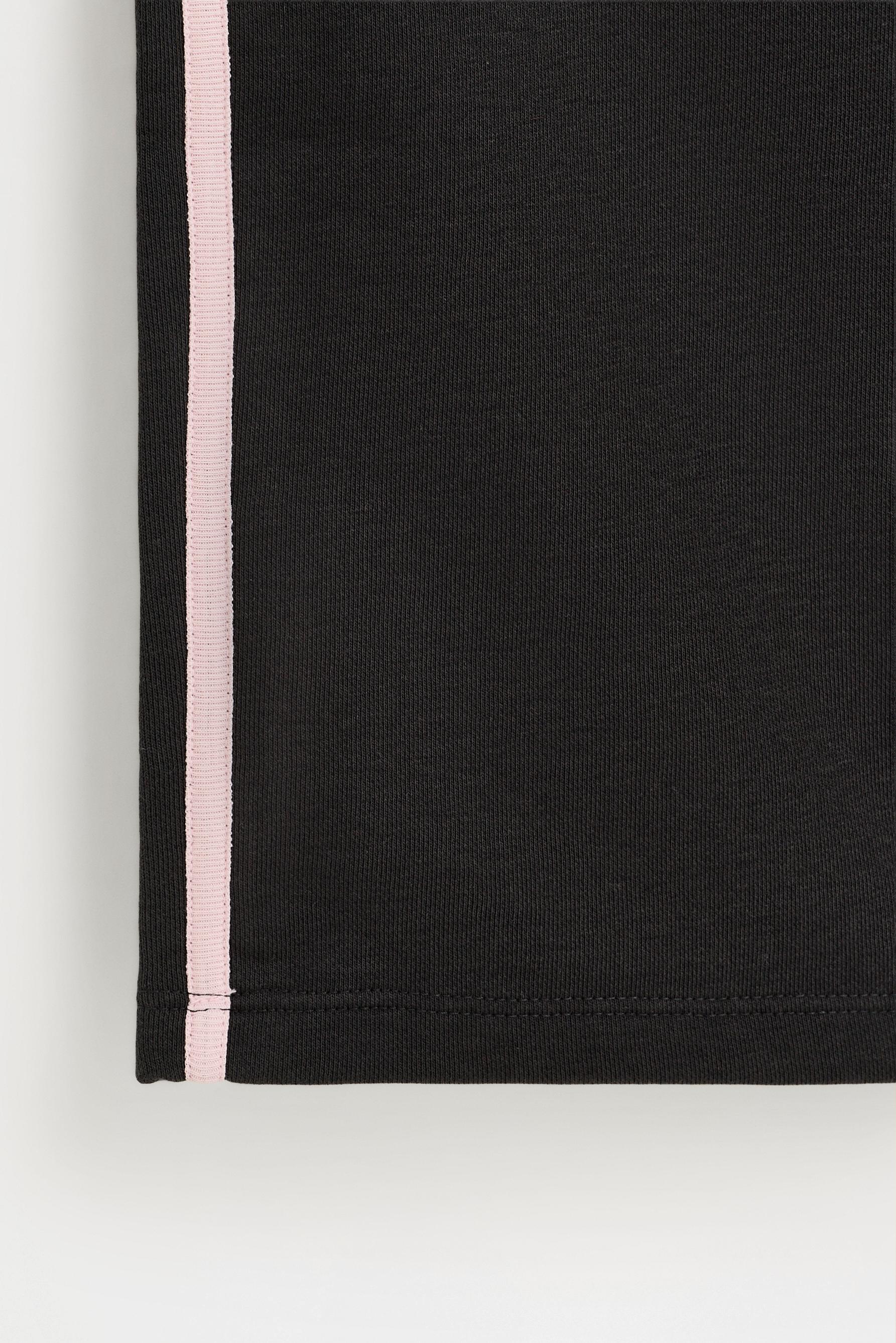Plush culottes — ANTHRACITE GREY