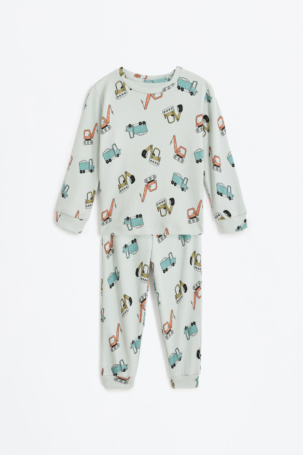 Printed interlock pyjamas