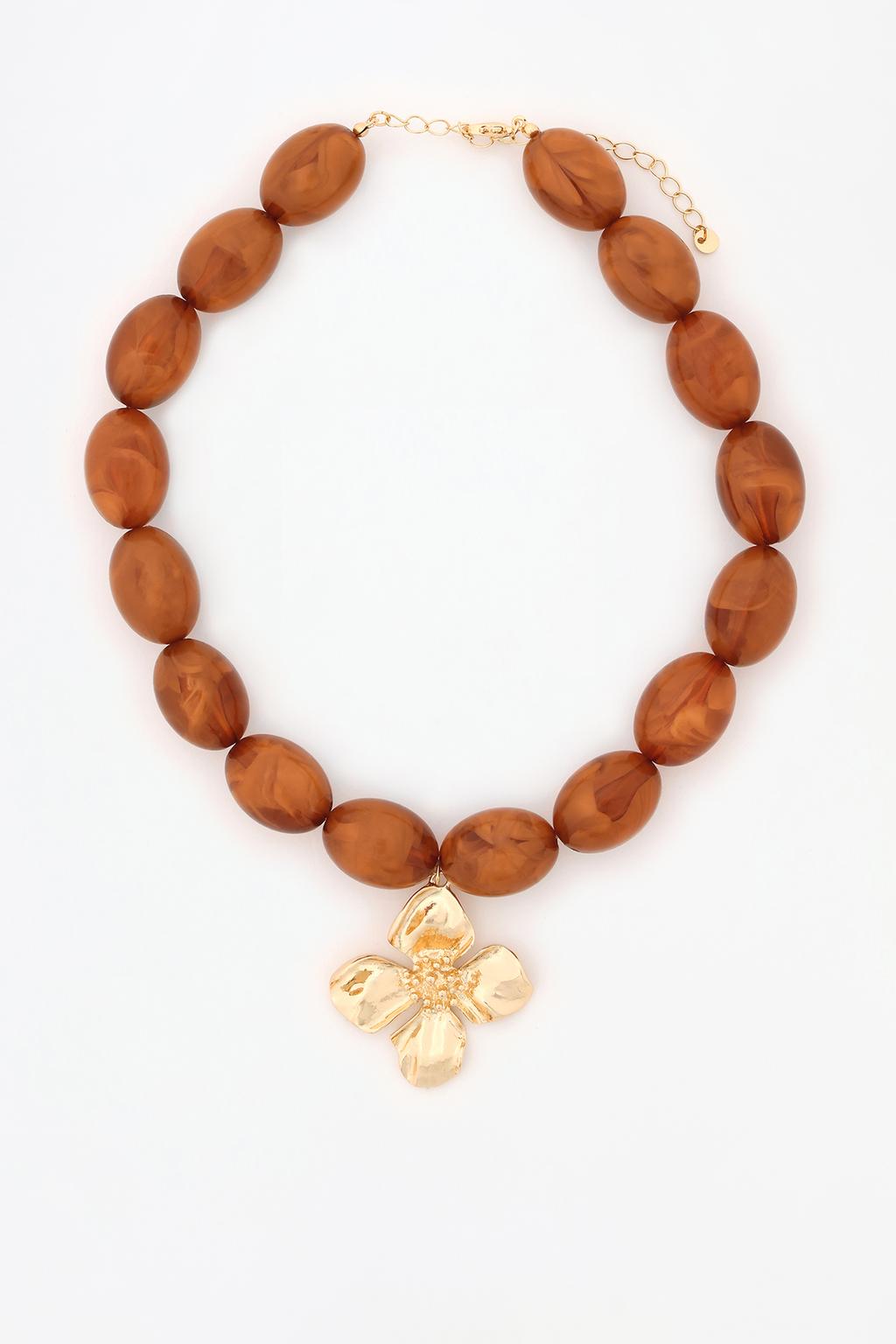 Flower necklace