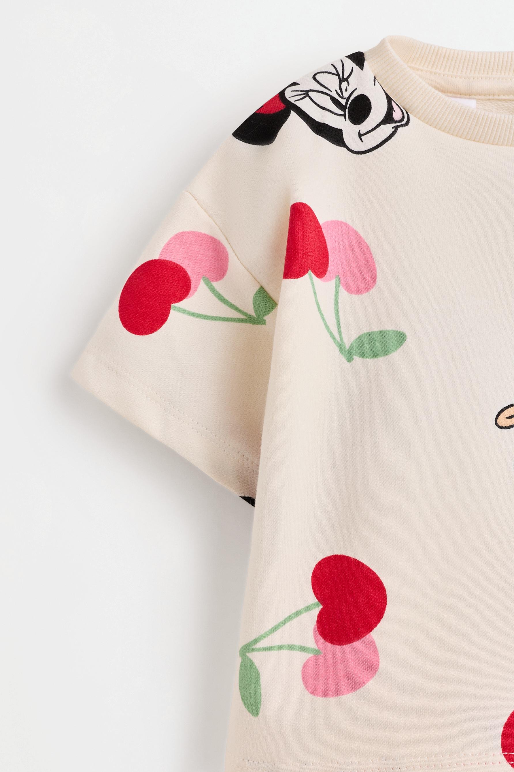 Minnie Mouse ©Disney T-shirt and jogger set — ECRU