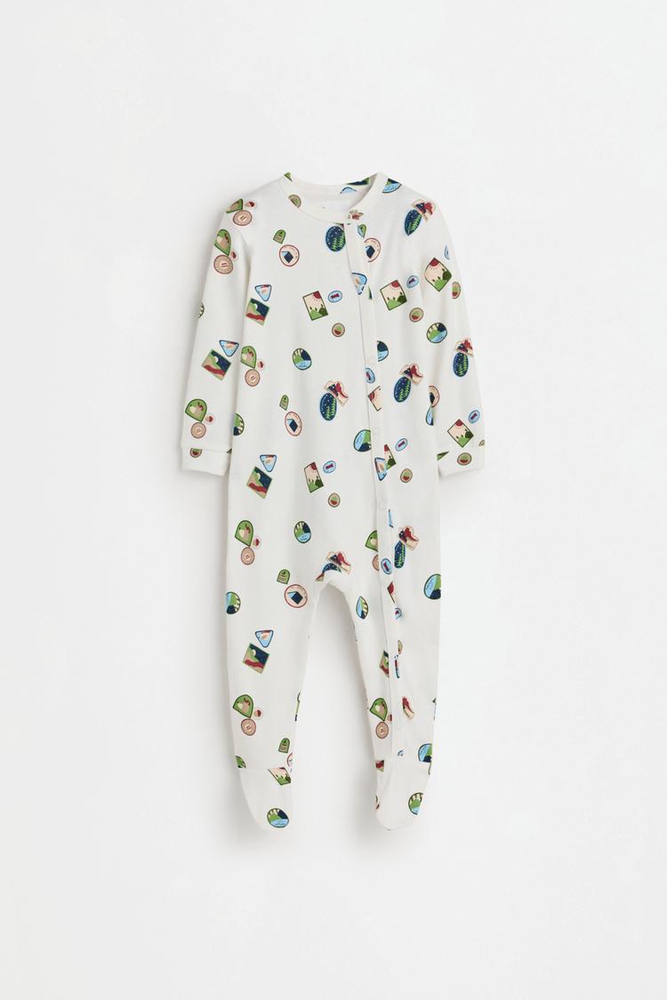 Printed pyjamas — ECRU