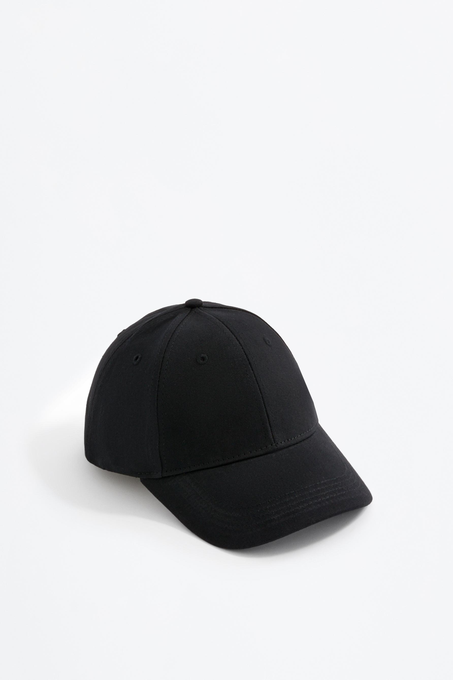 Basic cap — BLACK
