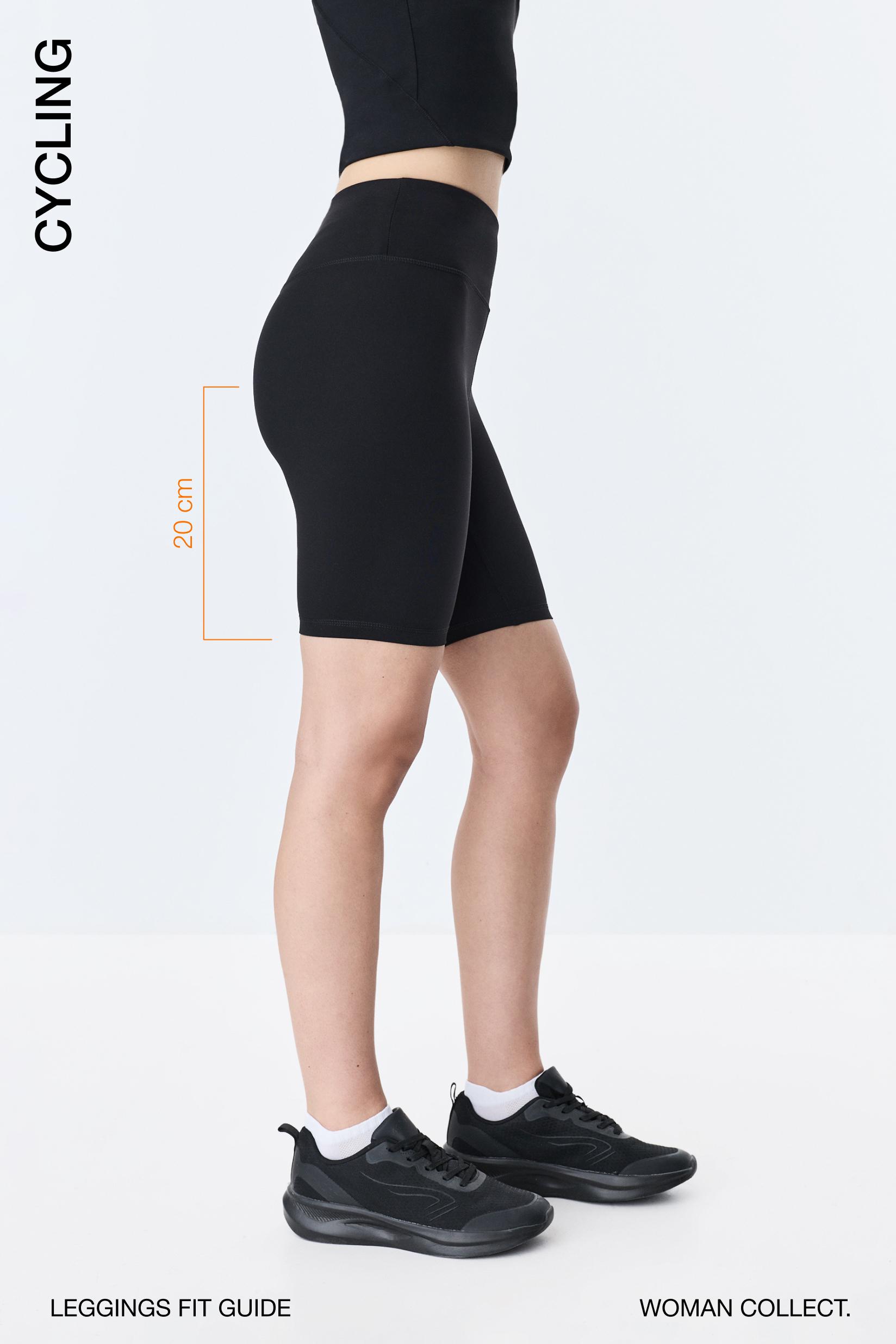 Basic cycling leggings — BLACK