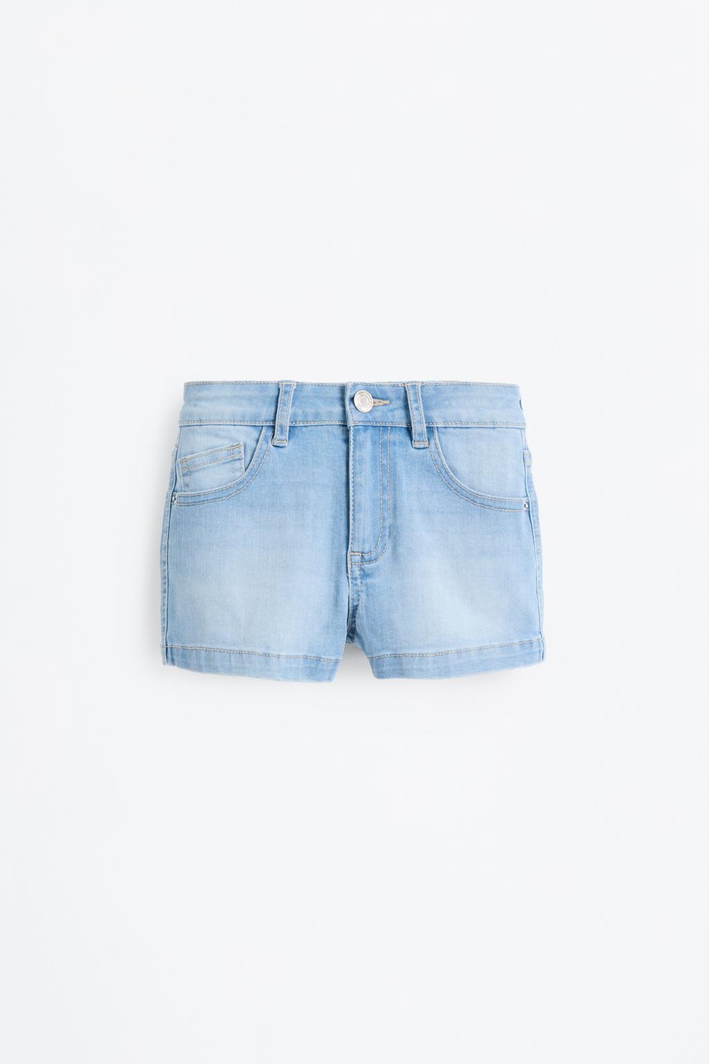 Short denim dobladillo