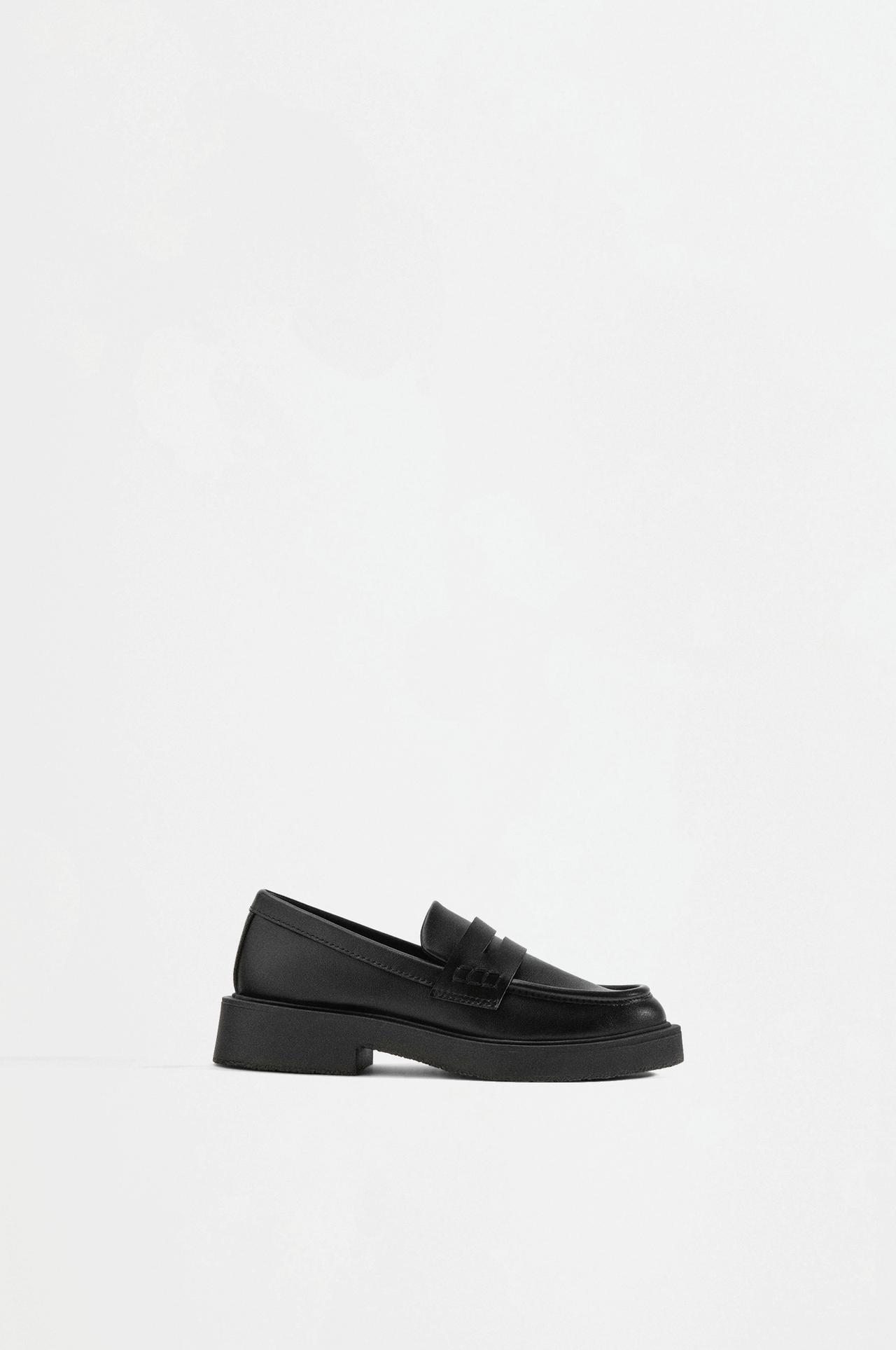 Penny Loafers — BLACK