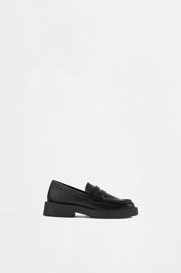 Penny Loafers — BLACK
