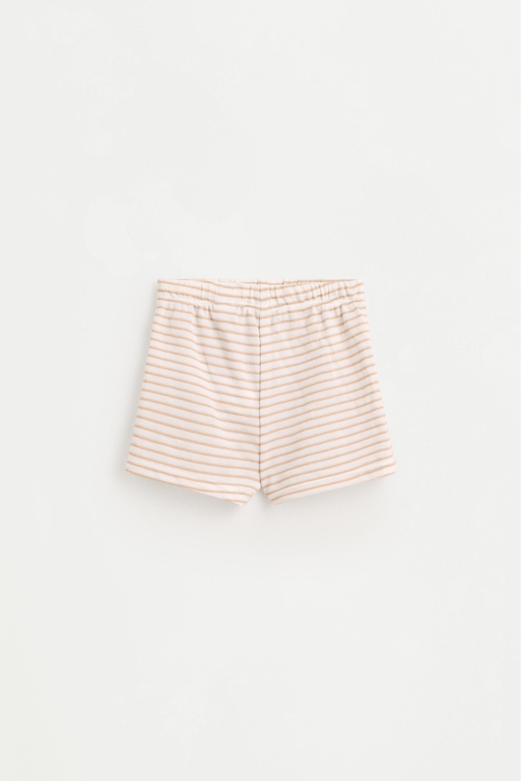 Rustic T-shirt and Bermuda shorts co-ord — MINK
