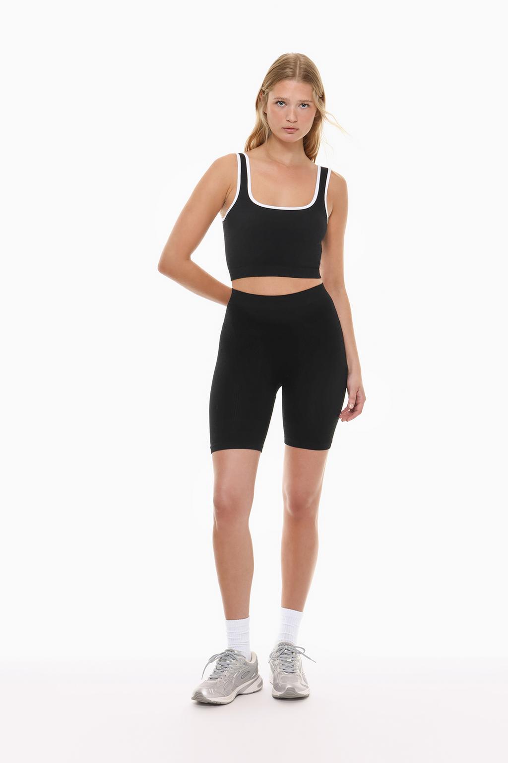 Seamless cycling leggings