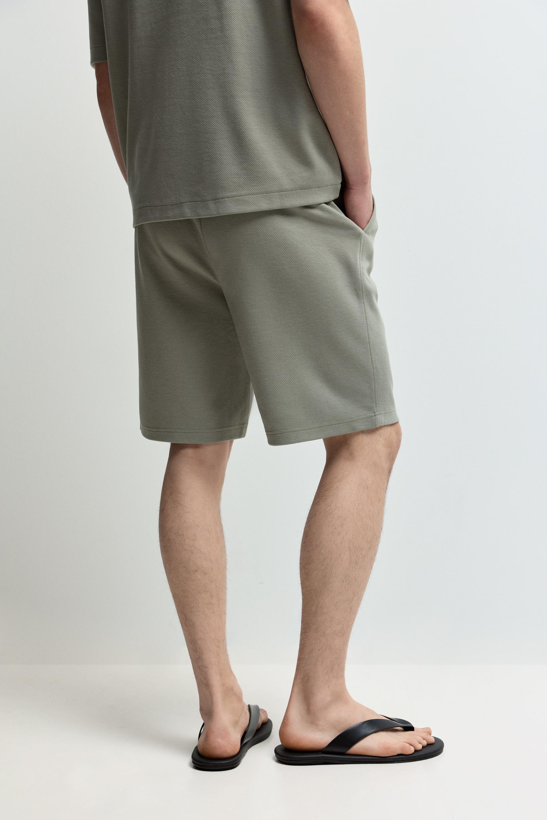 Jogger Bermuda shorts — GREEN