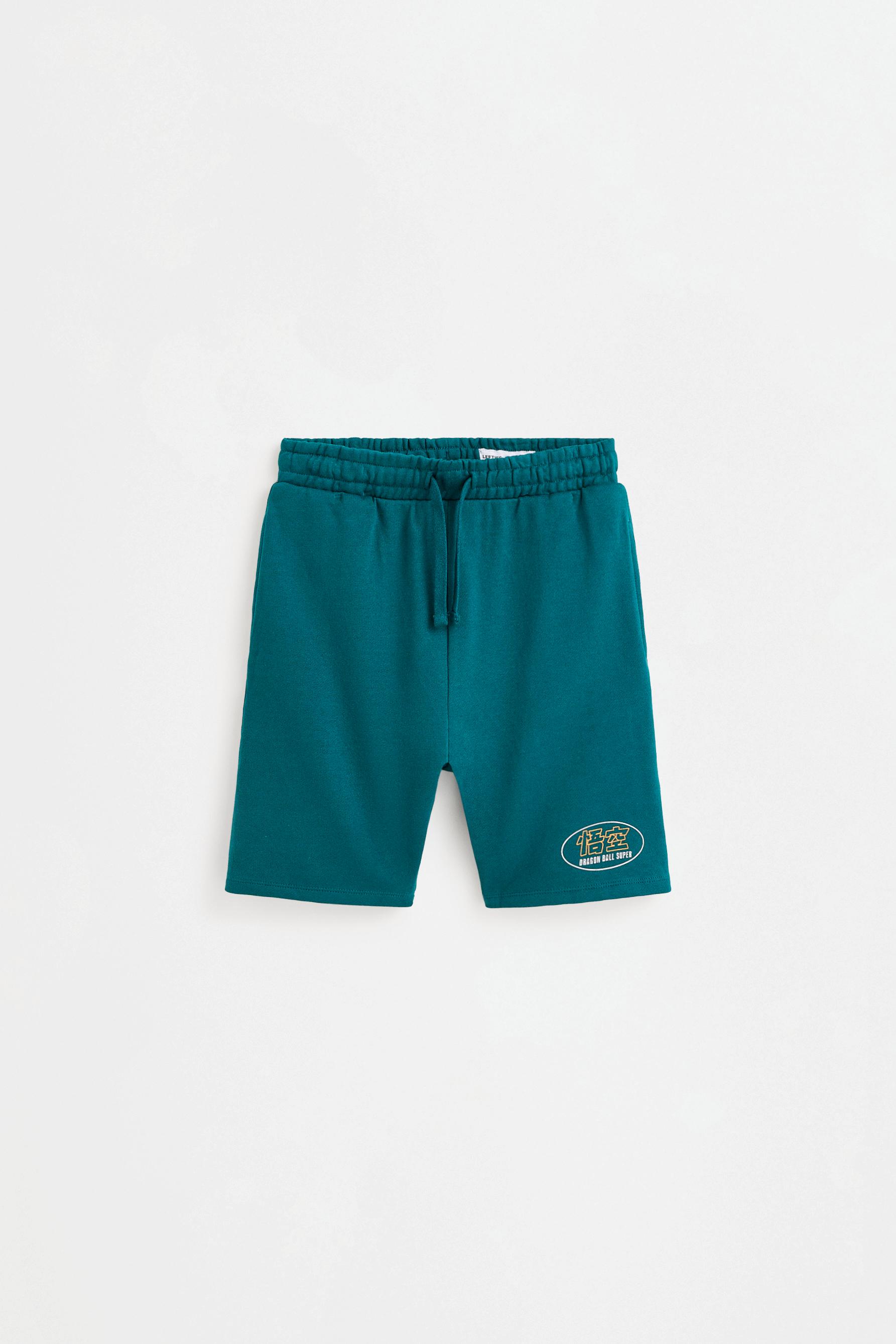 Son Goku Dragon Ball ©Bird Studio T-shirt and Bermuda shorts set — PALE TURQUOISE