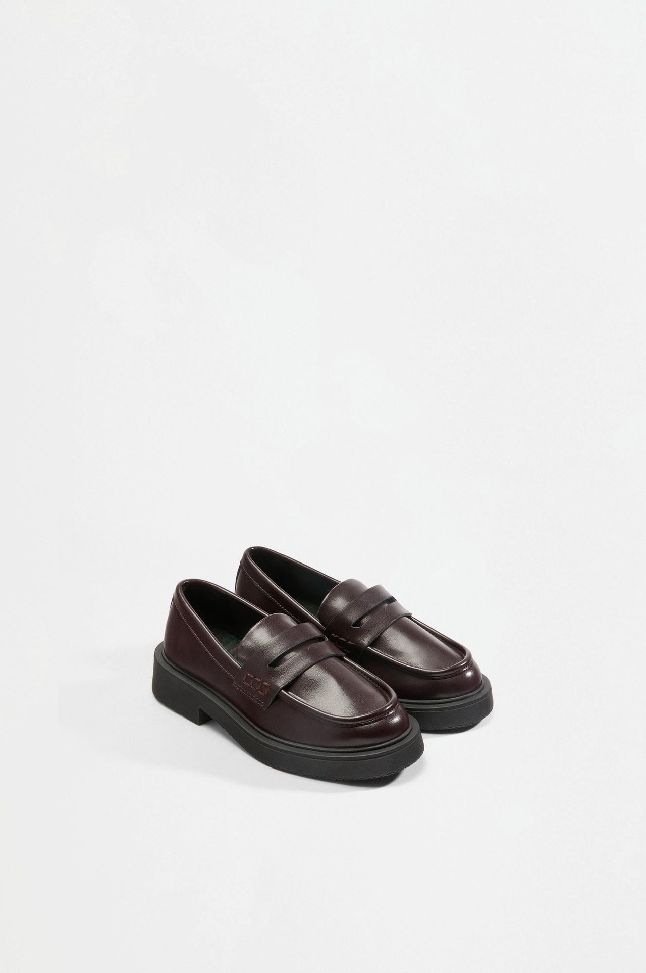 Penny Loafers — BURGUNDY
