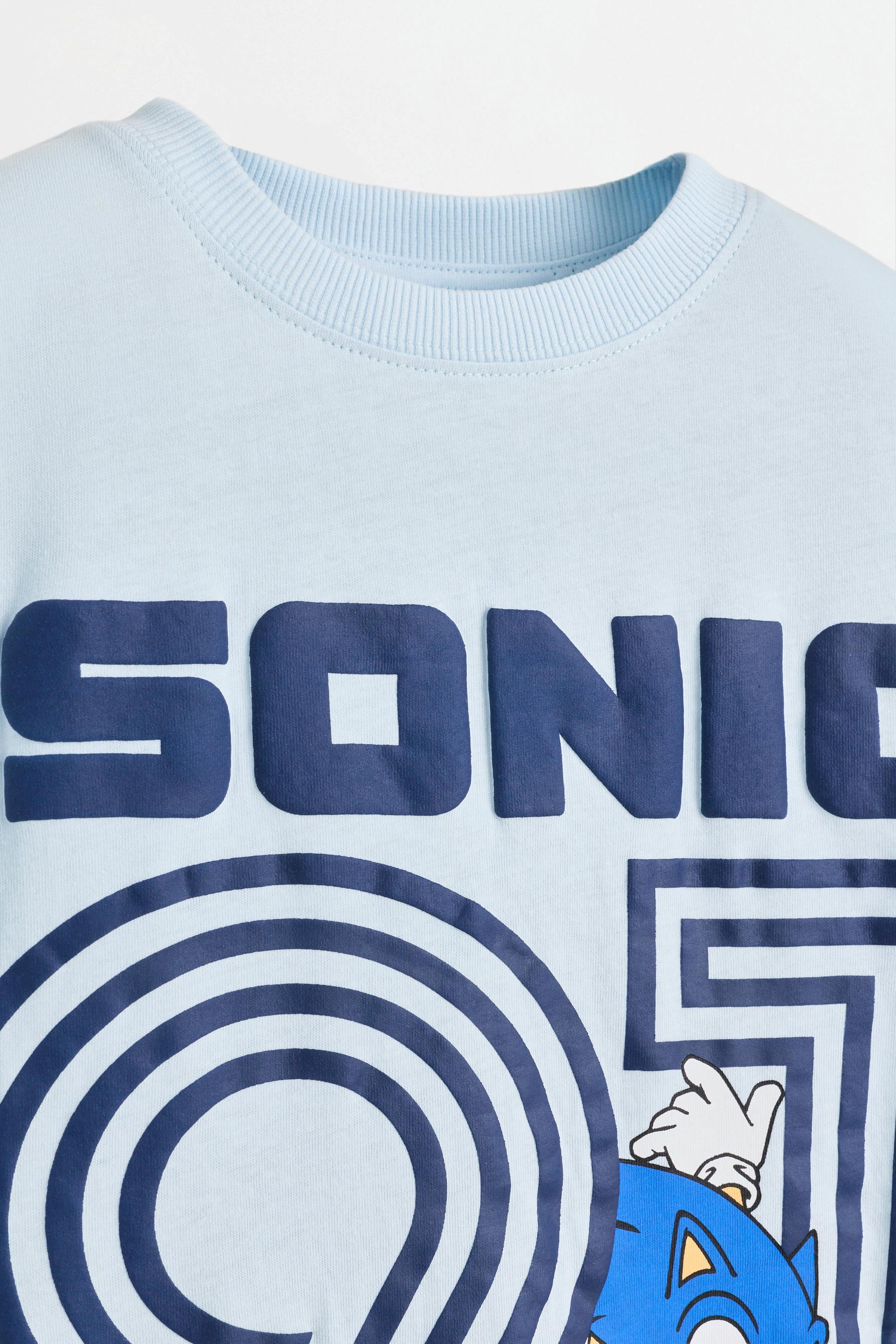 SONIC™ | SEGA soccer T-shirt — PALE BLUE