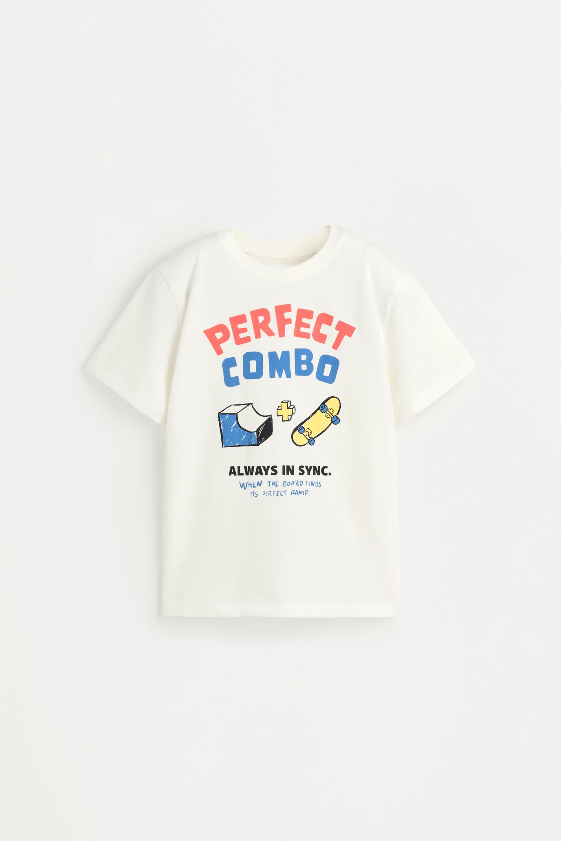 Short printed pyjamas — OFF WHITE