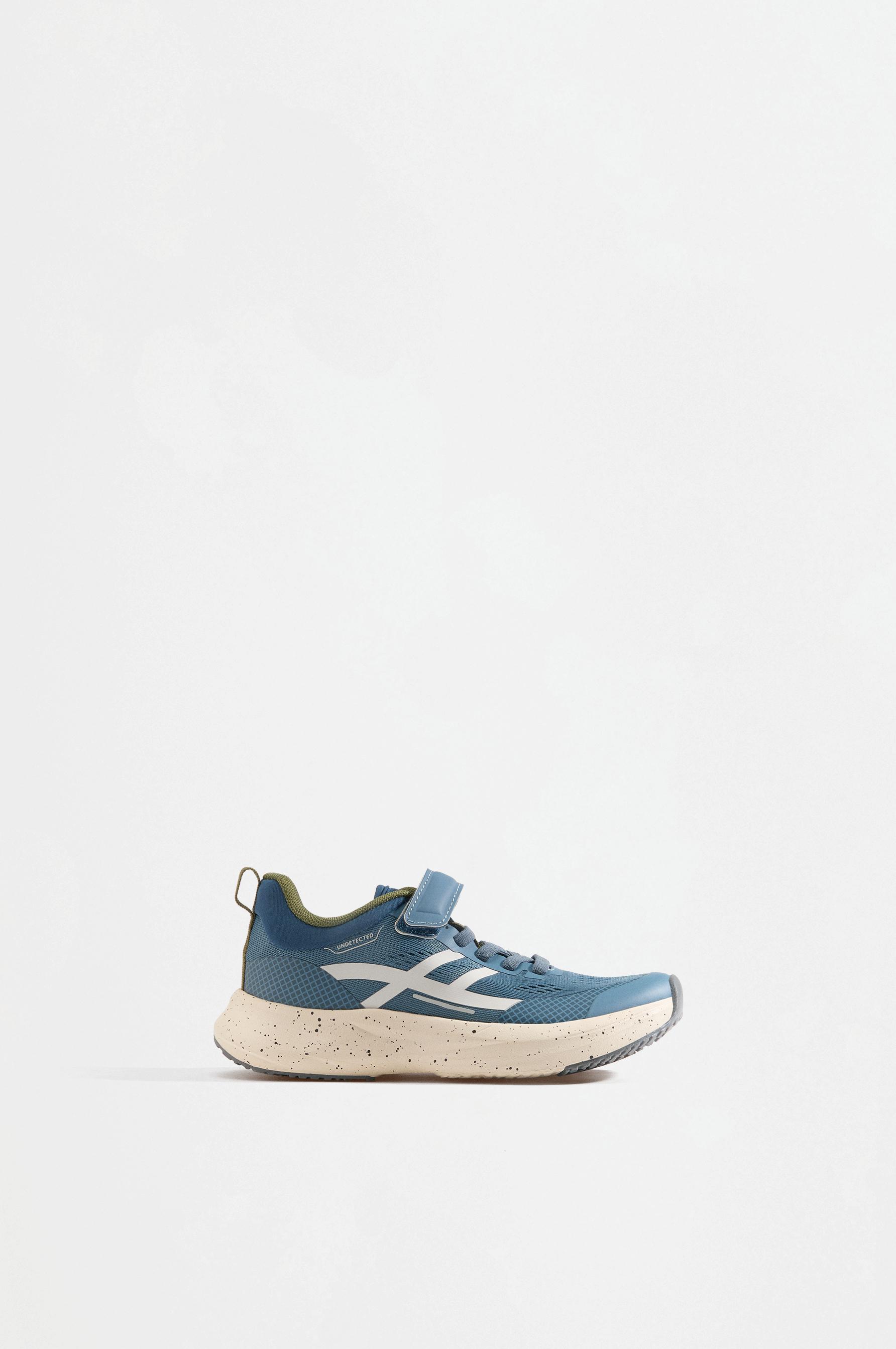 Technical fabric sneakers — BLUE