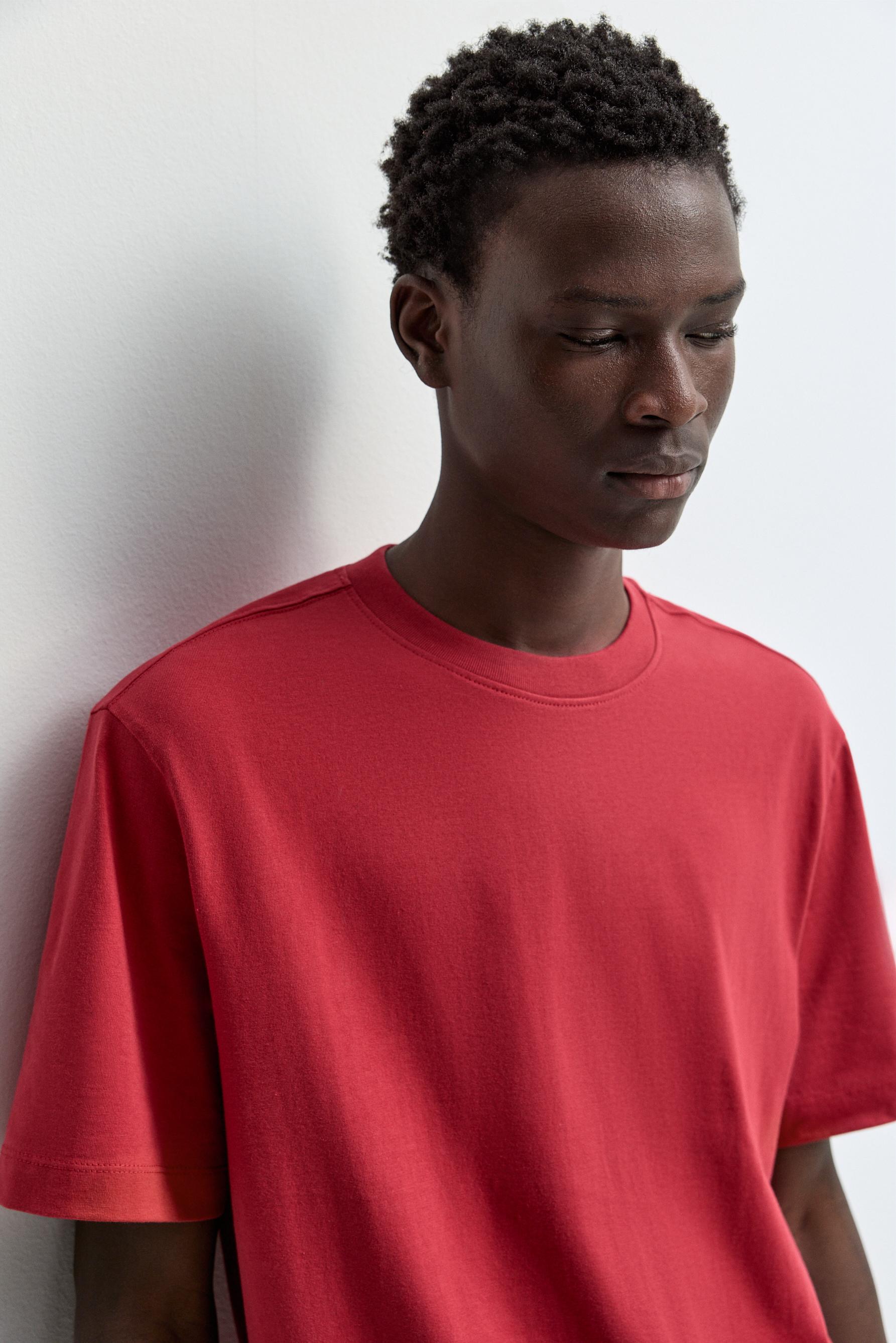 Premium relaxed fit T-shirt — REDDISH