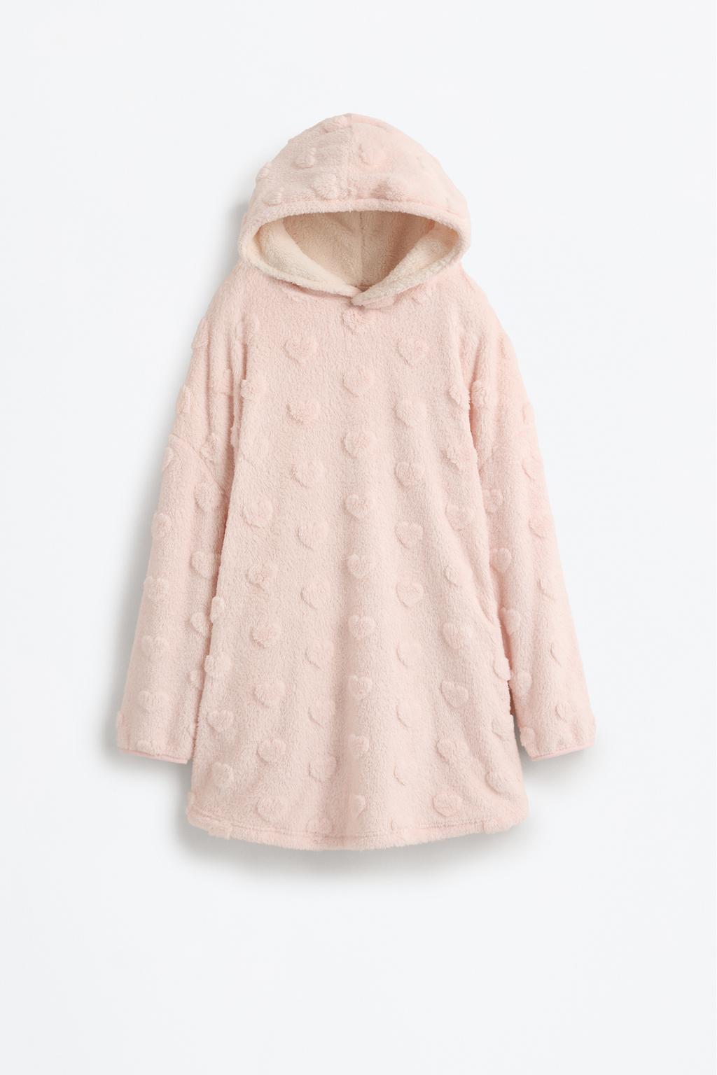 Blanket - soft hearts sweatshirt