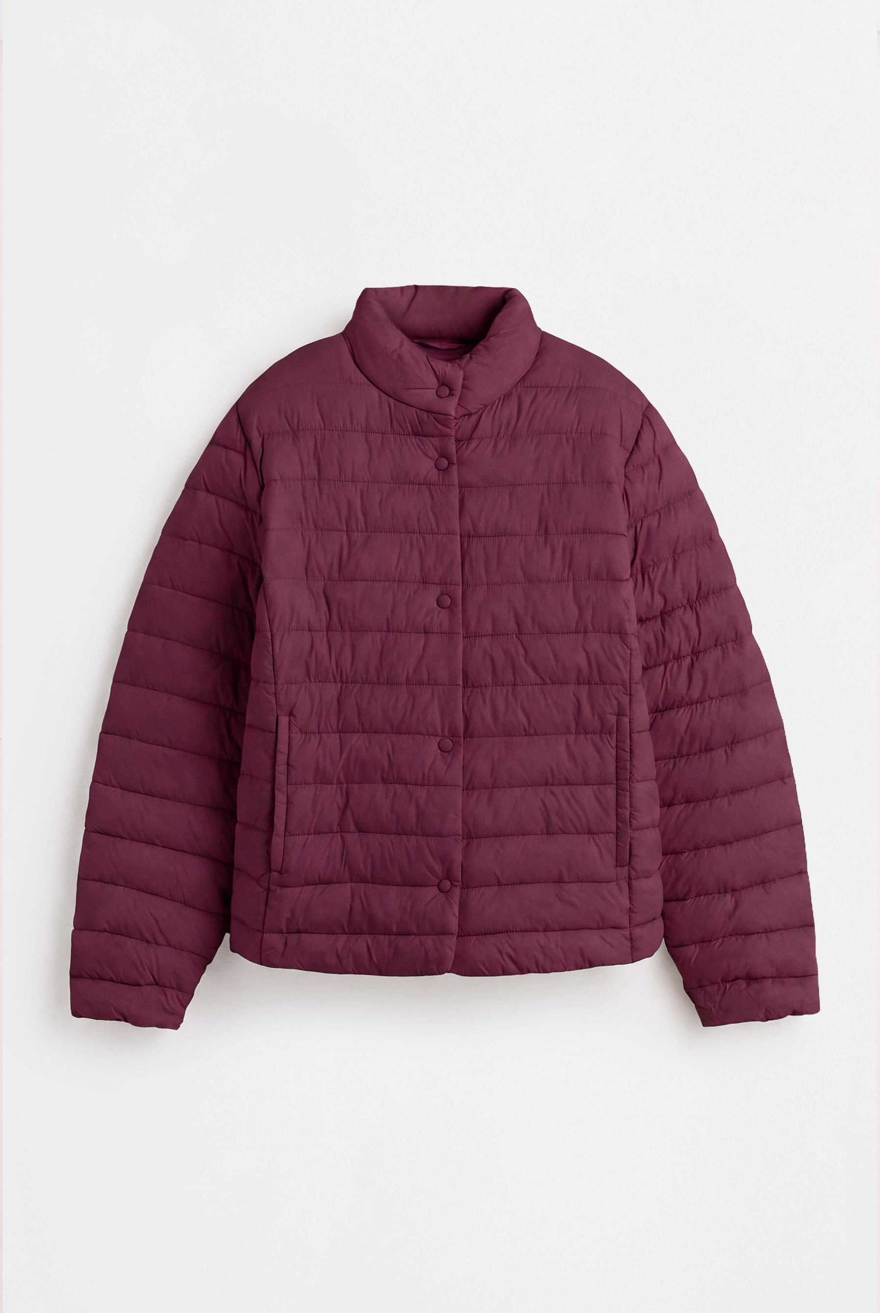 Lightweight quilted jacket — MAROON