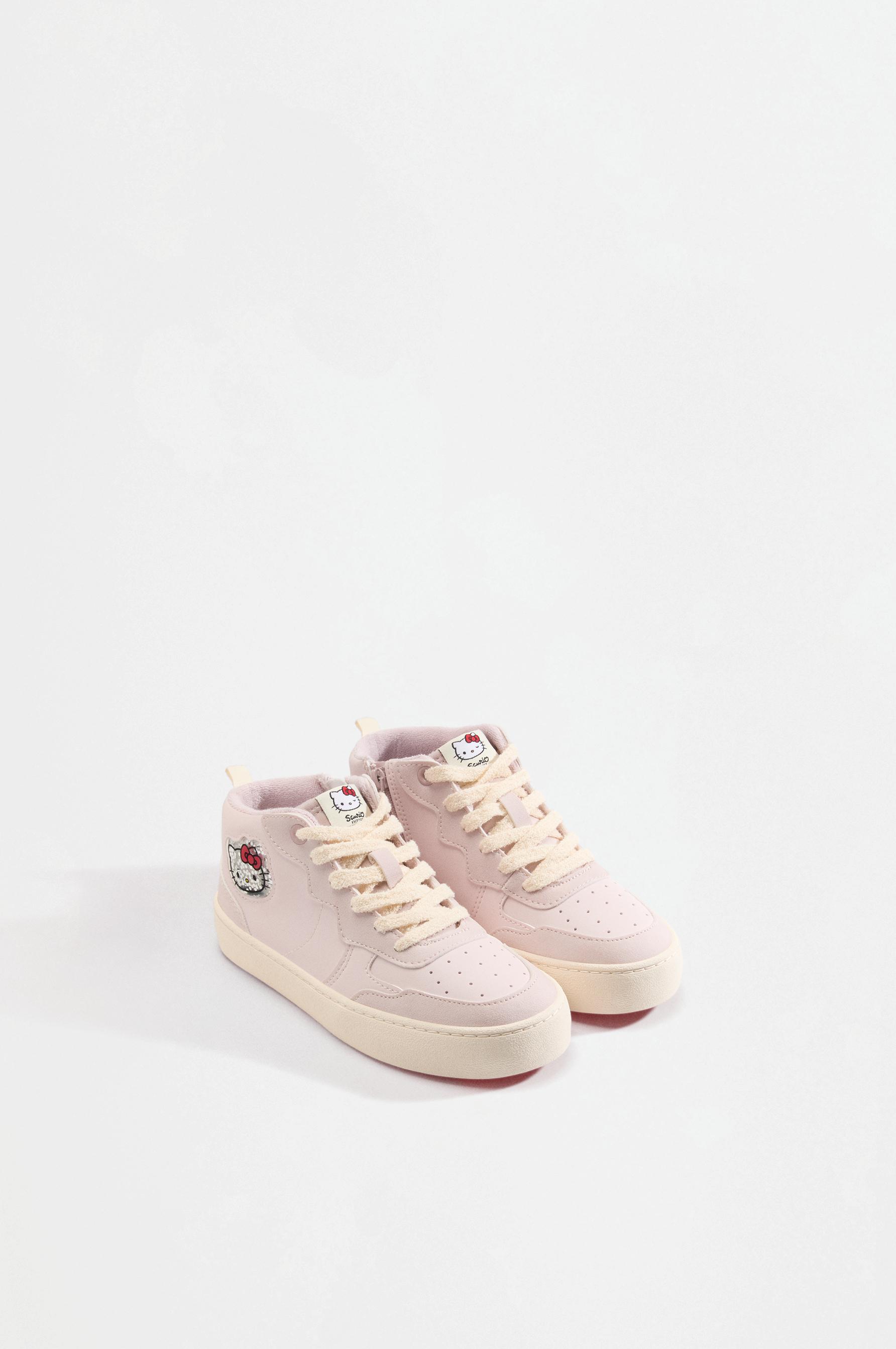 Hello Kitty ©SANRIO ankle sneakers — PALE PINK
