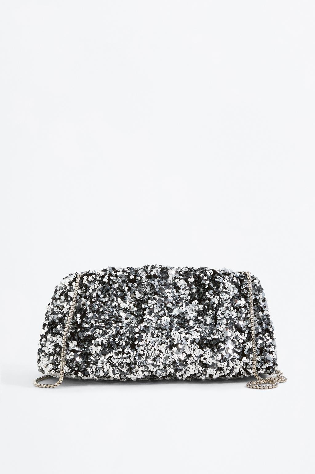 Sequin handbag