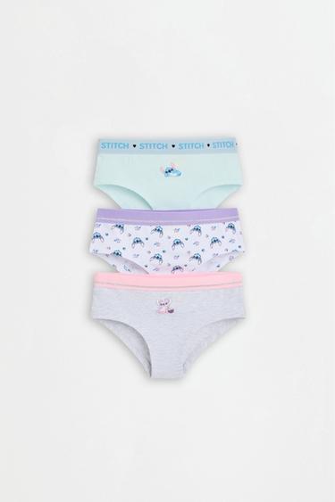 Stitch ©Disney hipster briefs (3-pack) — GREY MARL 1