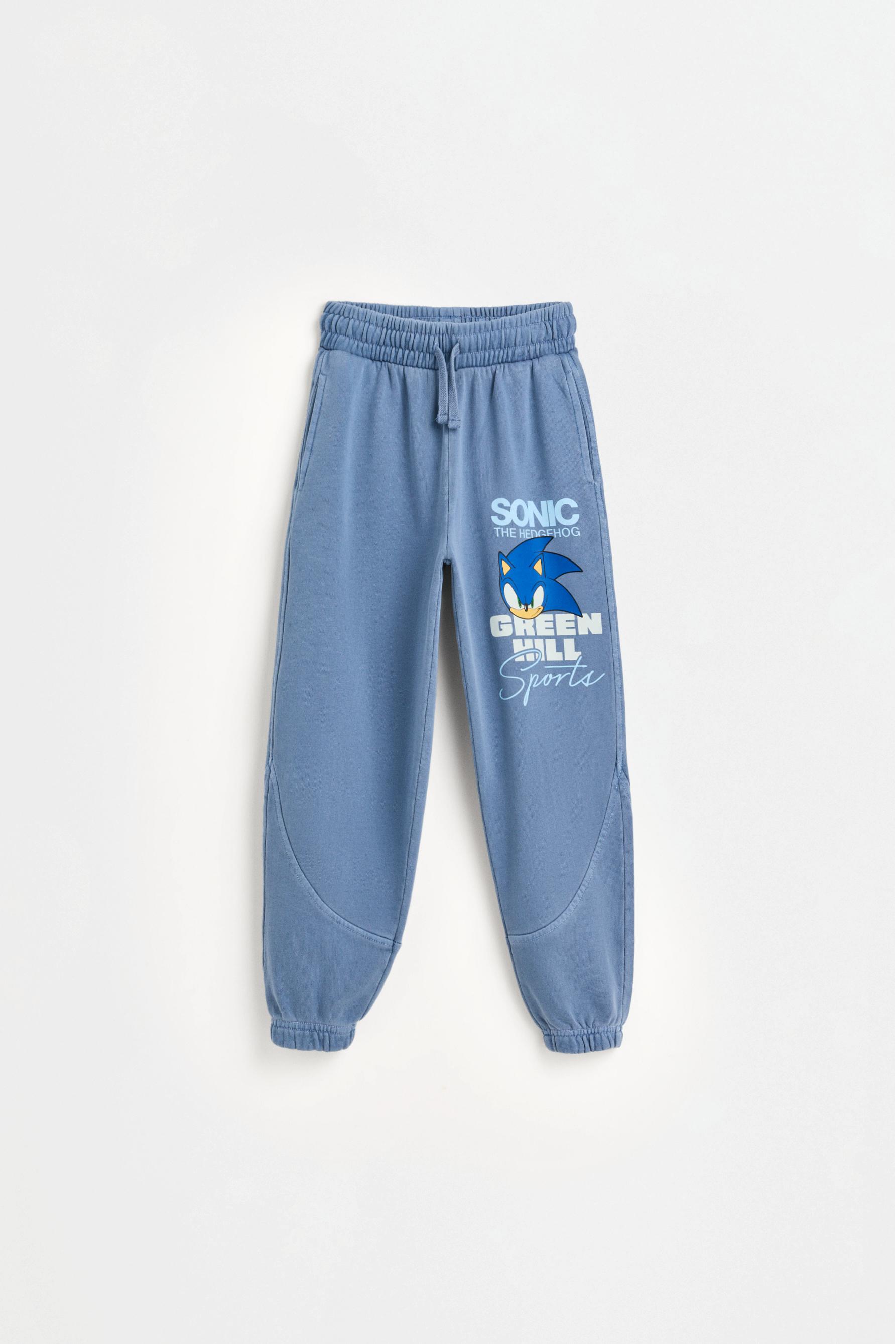 Pantalón jogger Sonic™ | SEGA efecto lavado