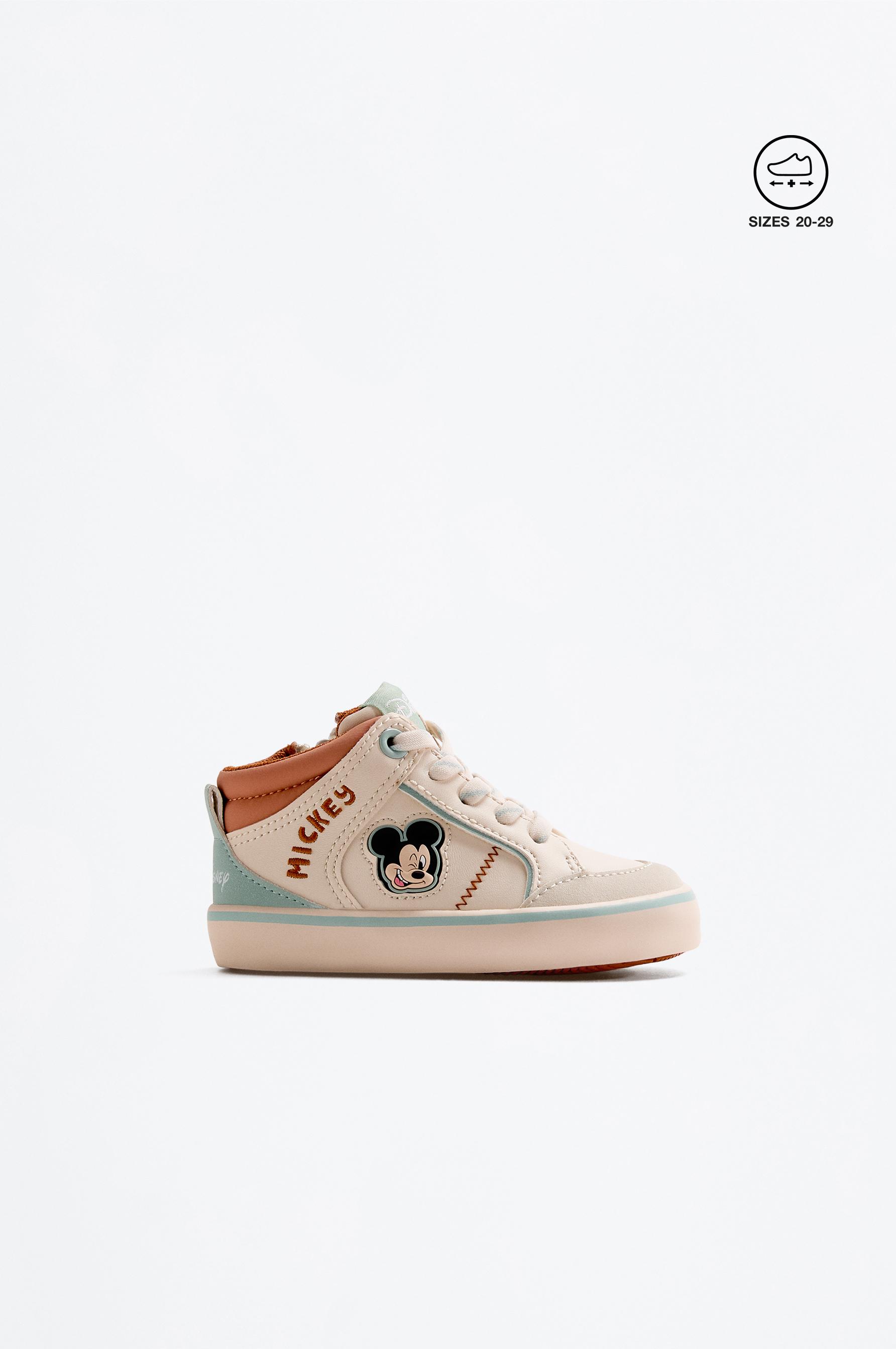 Mickey Mouse ©Disney ankle sneaker — WHITE