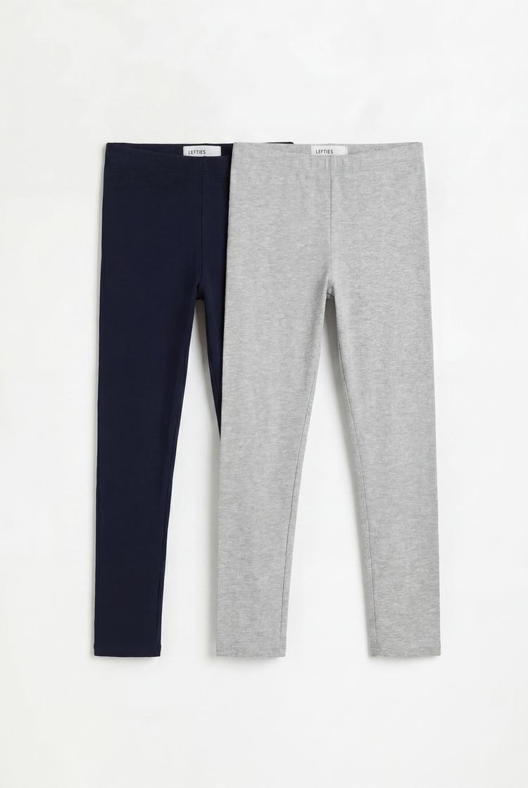 2-Pack of long leggings — NAVY