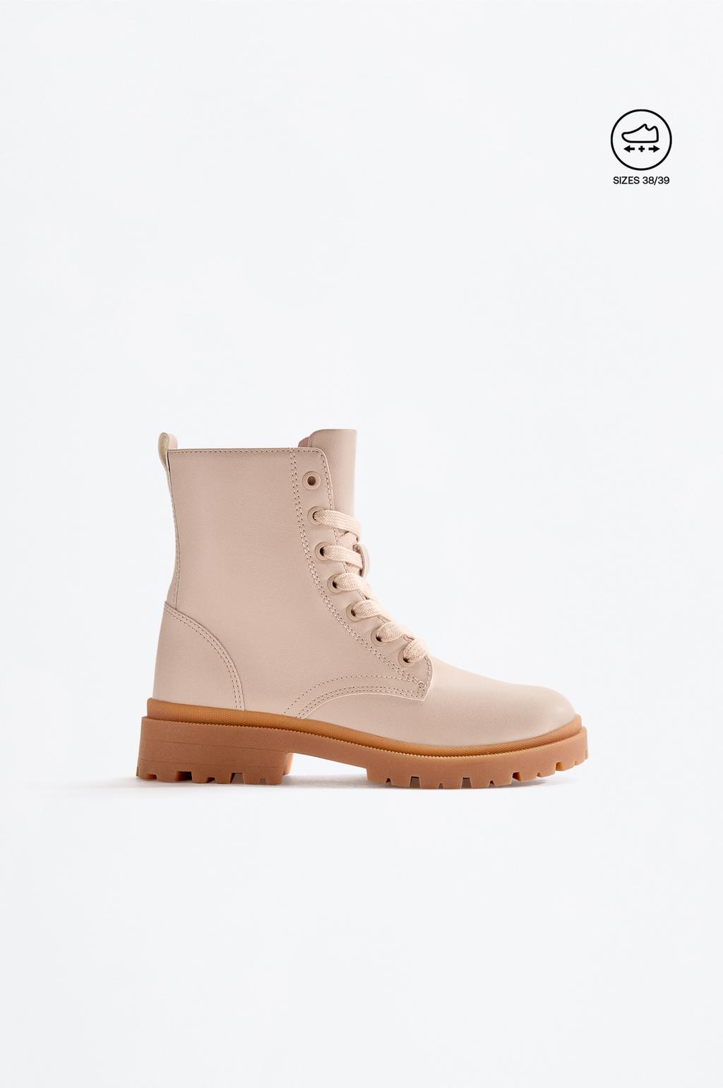 Lace-up boots