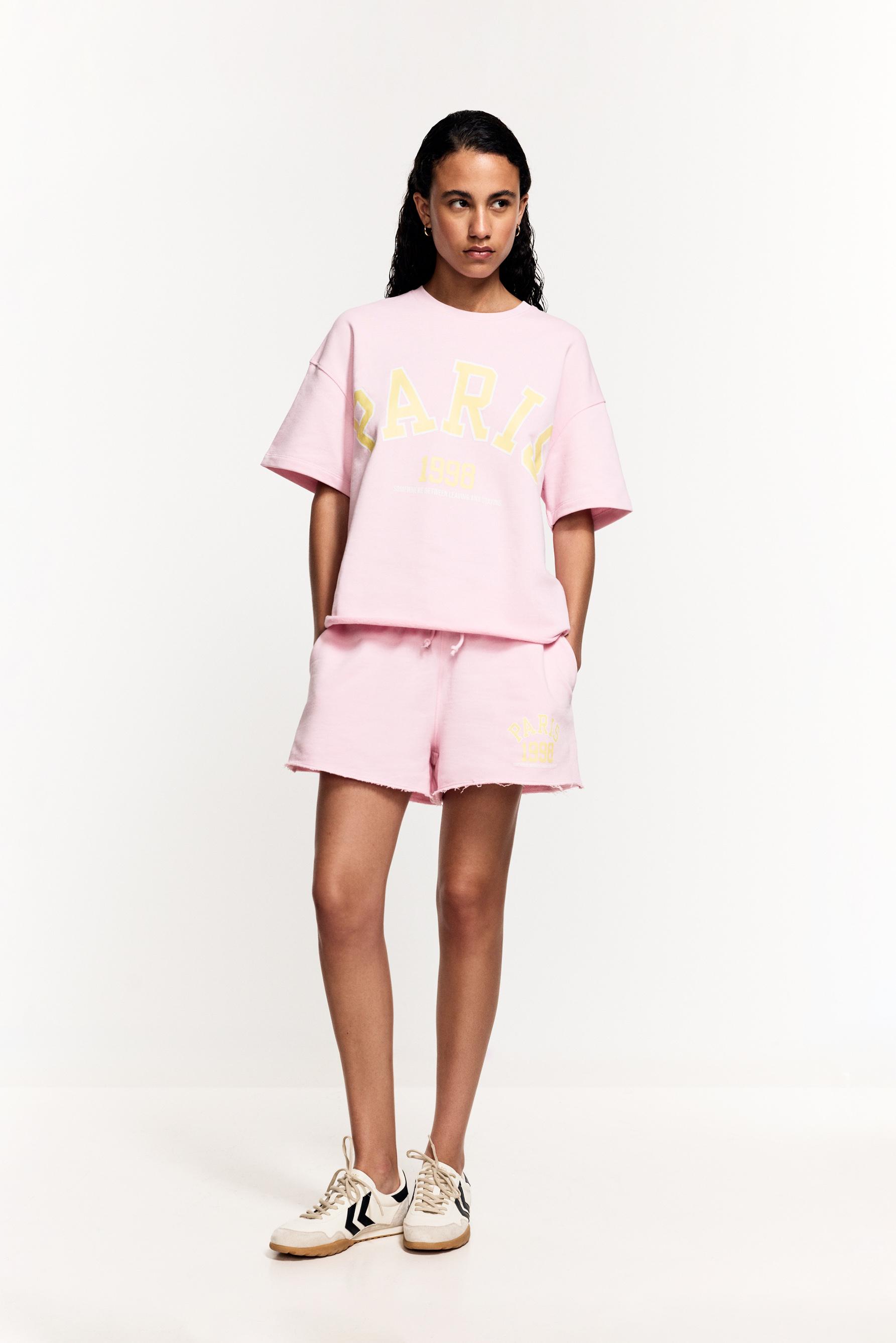 Printed shorts — PINK