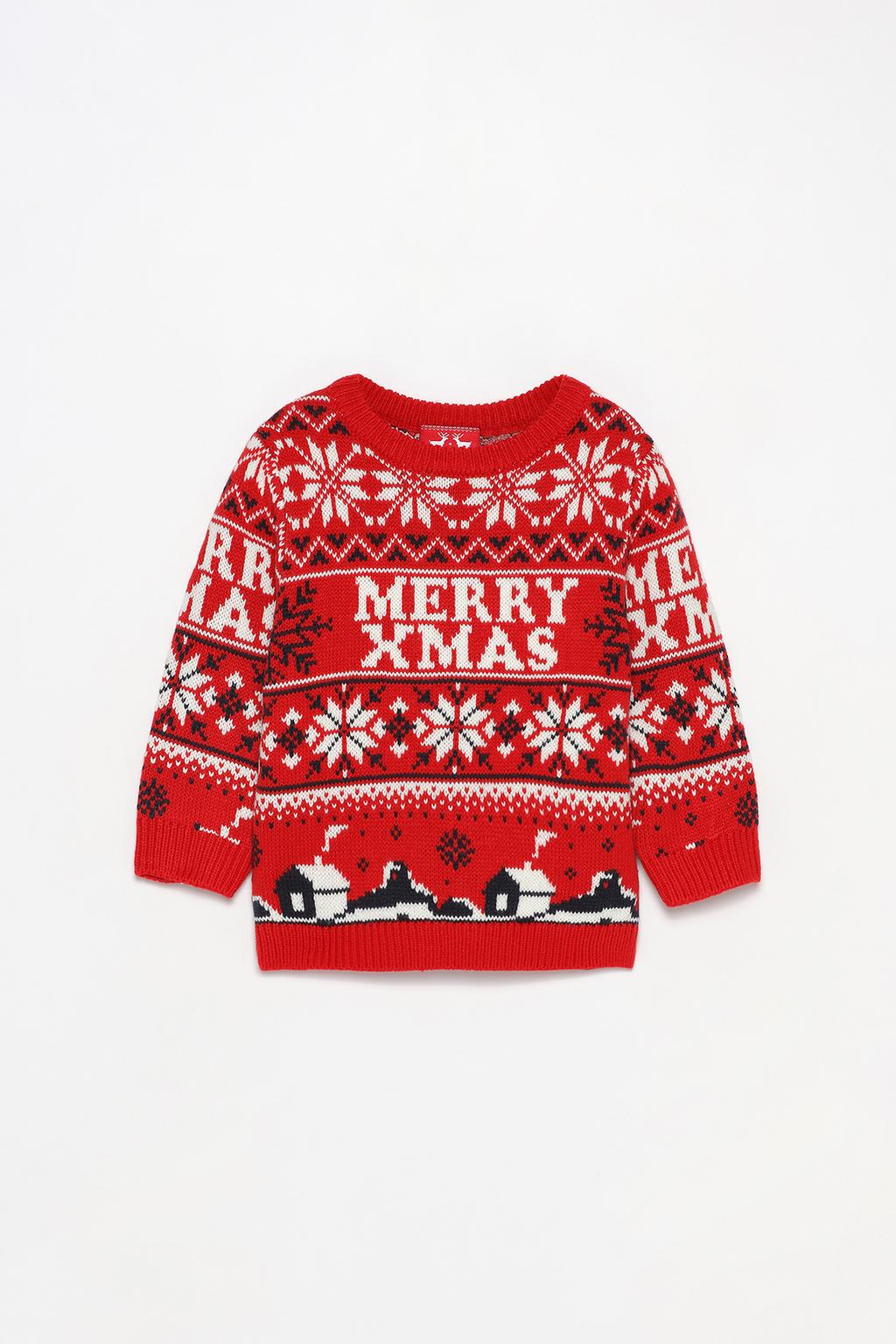 Baby | Christmas border sweater