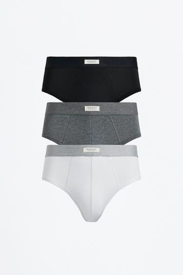 Briefs (3-Pack) — GREY 6