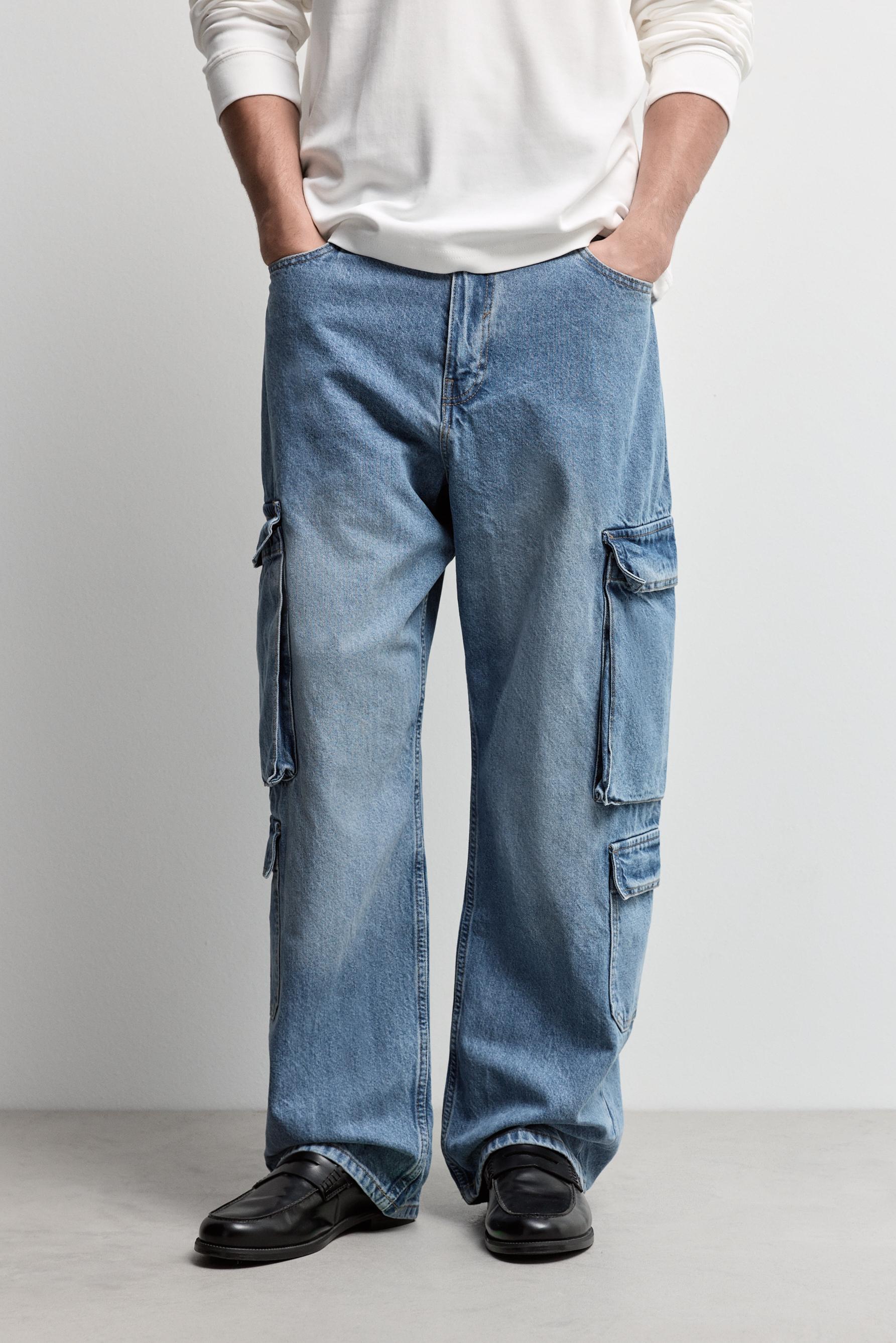 Multipocket baggy jeans — INDIGO