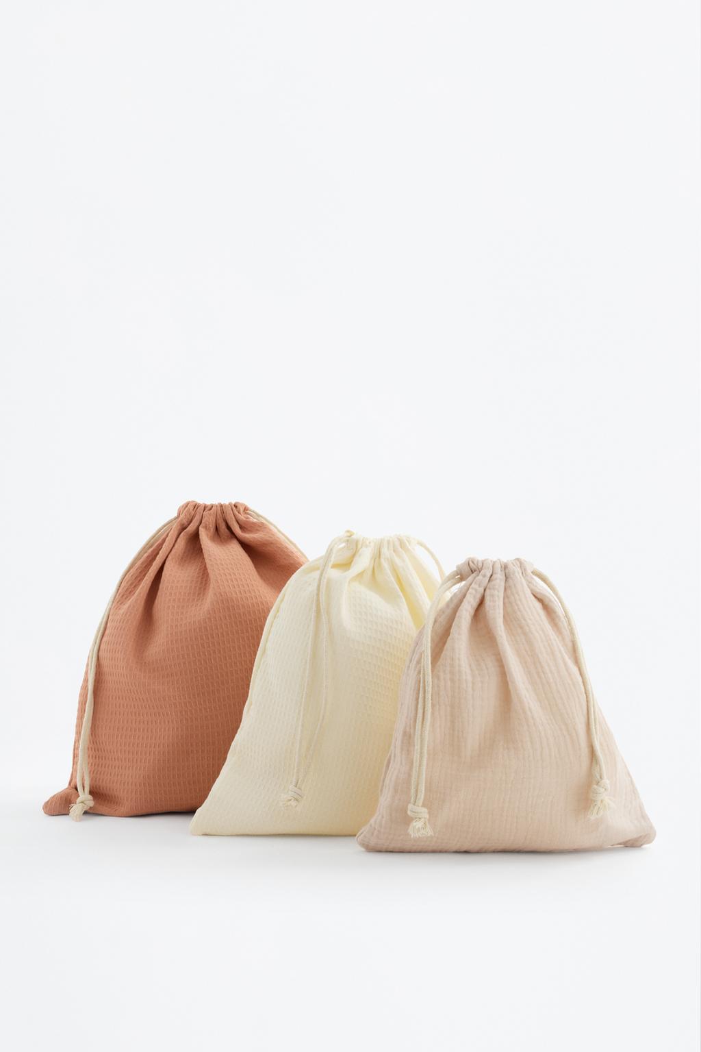 Set 3 bolsitas ajustables