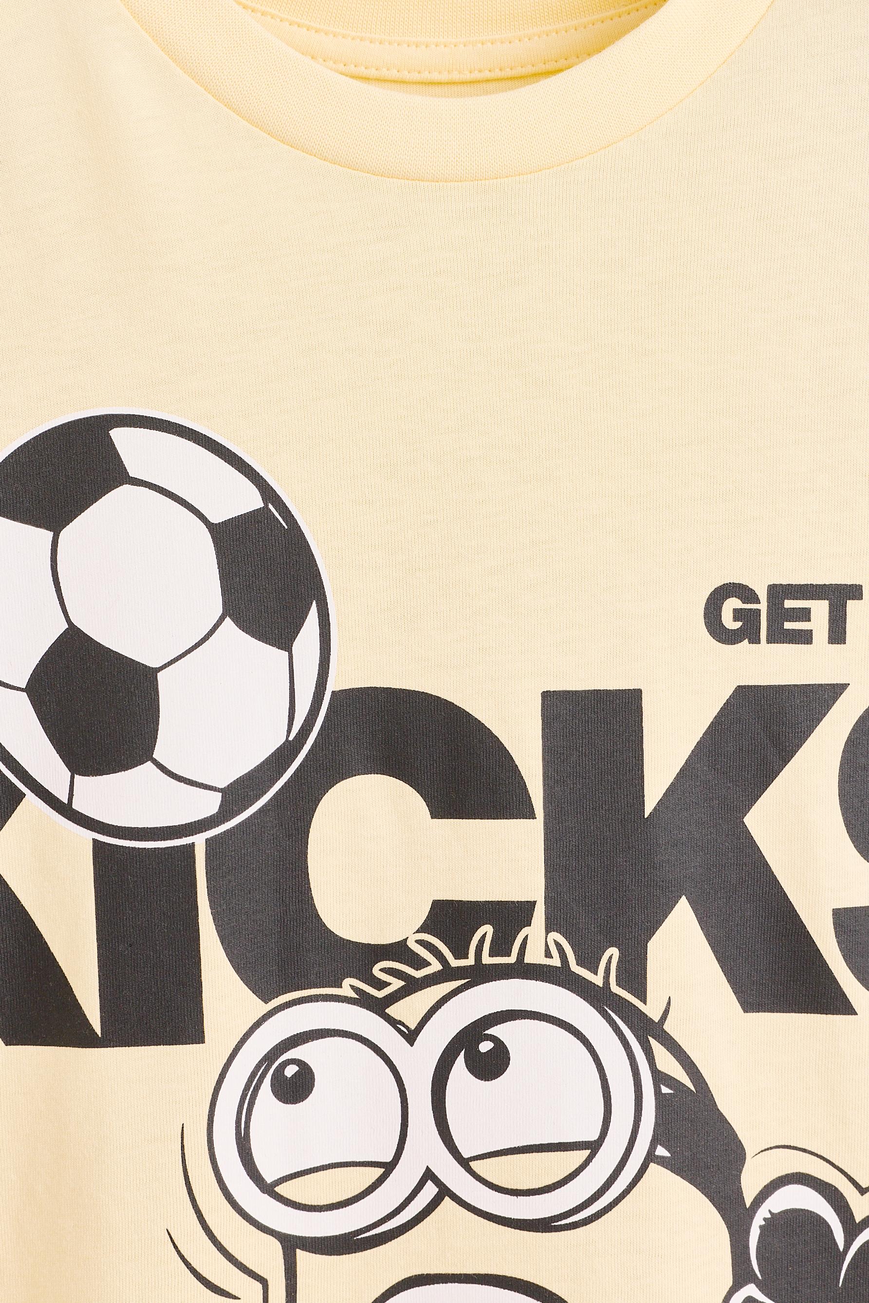 Minions ©Universal Studios Soccer T-shirt — PALE YELLOW