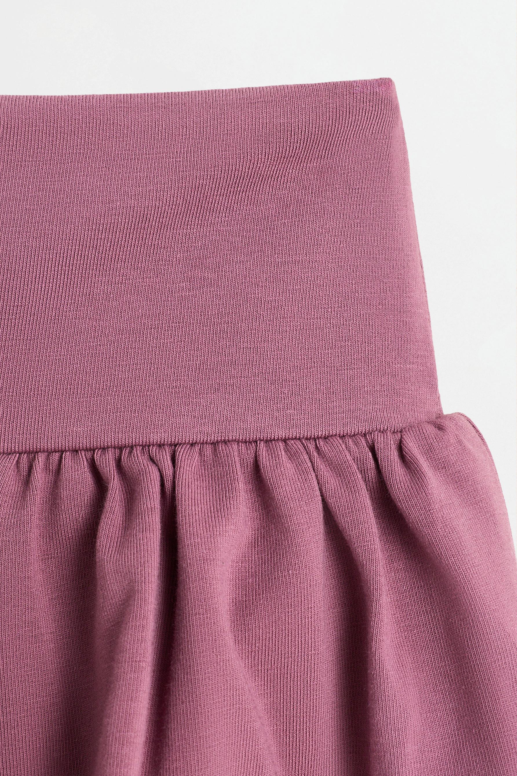 Ruffled skirt — PLUM