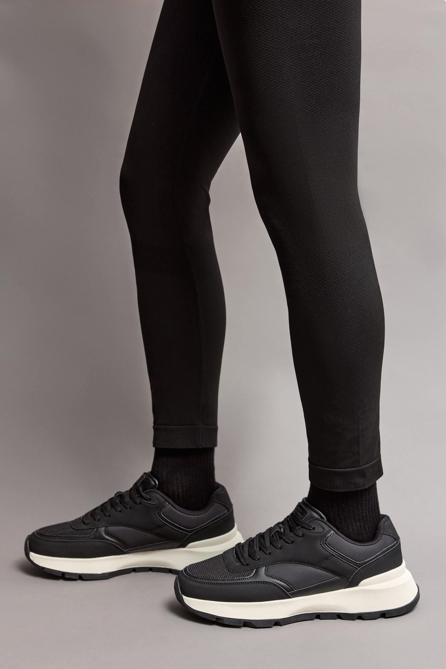 LIGHT WEIGHT thermal inner leggings (-4ºC to 9ºC) — BLACK