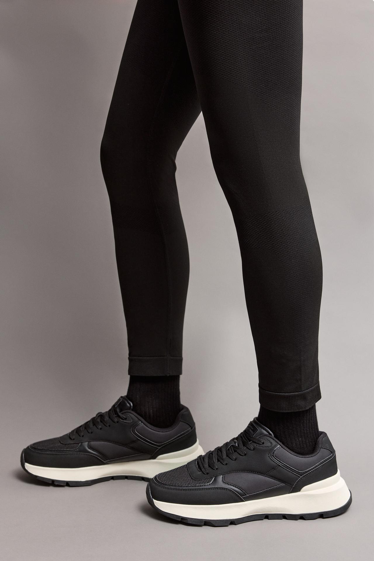 LIGHT WEIGHT thermal inner leggings (-4ºC to 9ºC) — BLACK