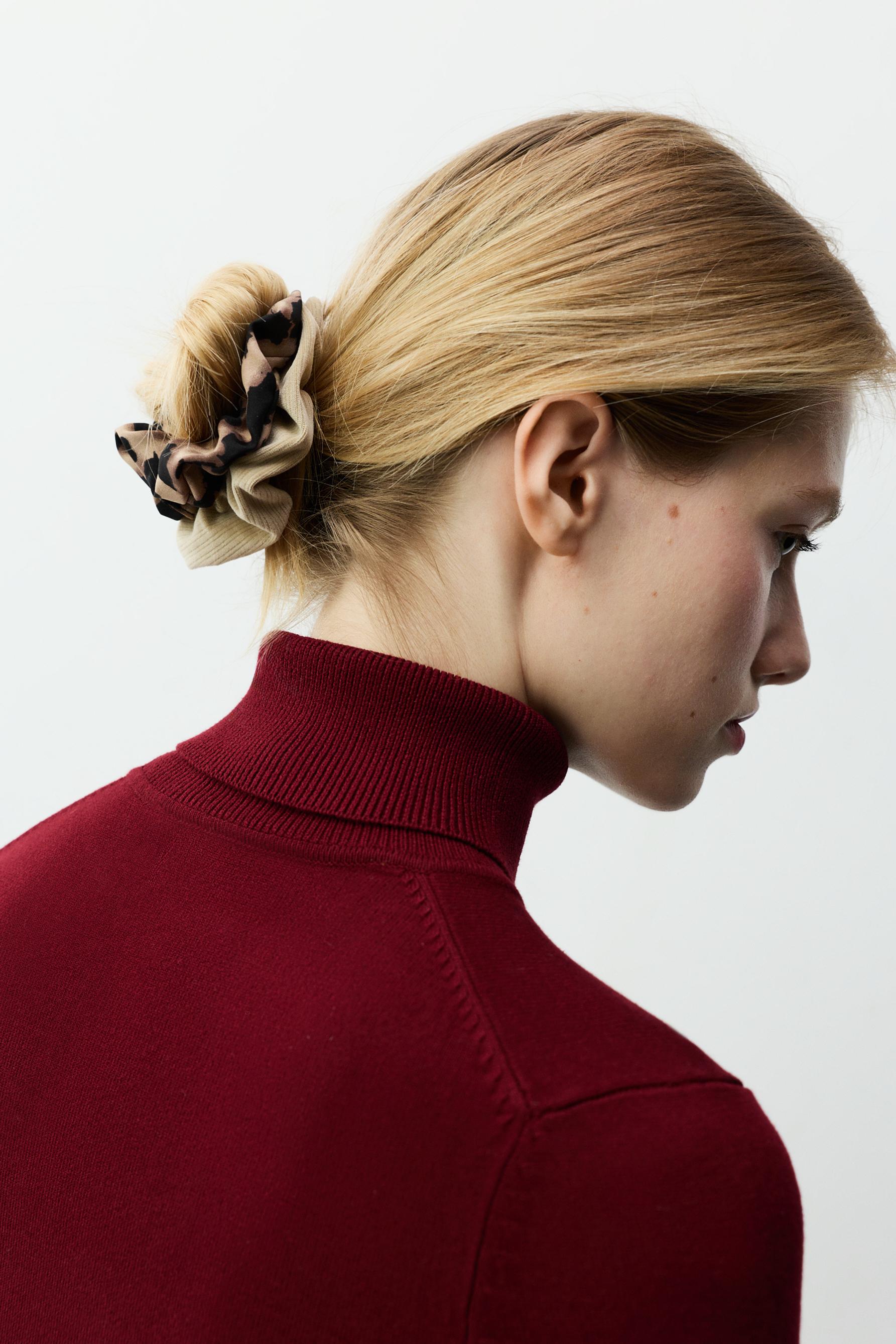 Pack 3 scrunchies combinados