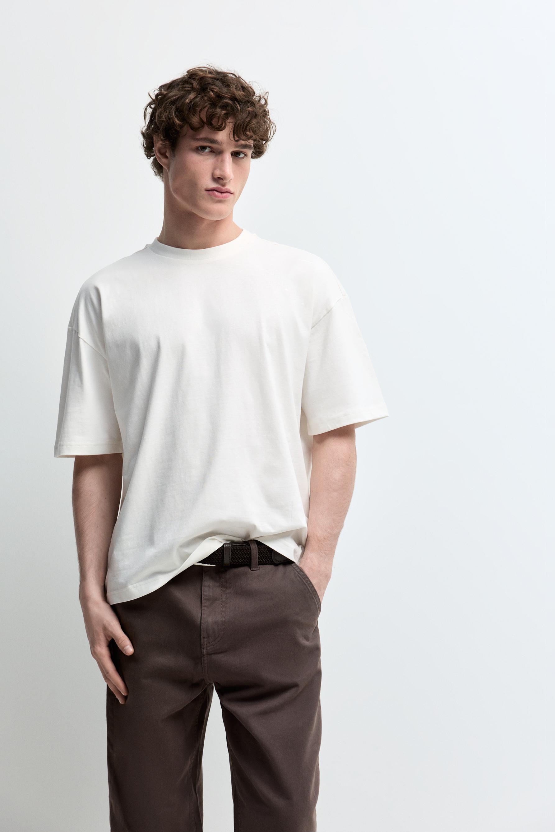 Camiseta relaxed bordado texto