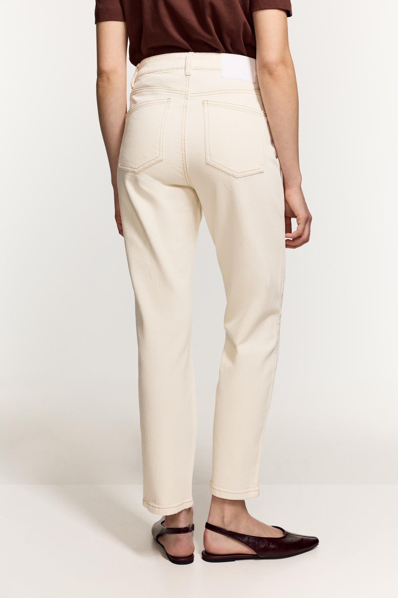 Mom fit jeans — VANILLA