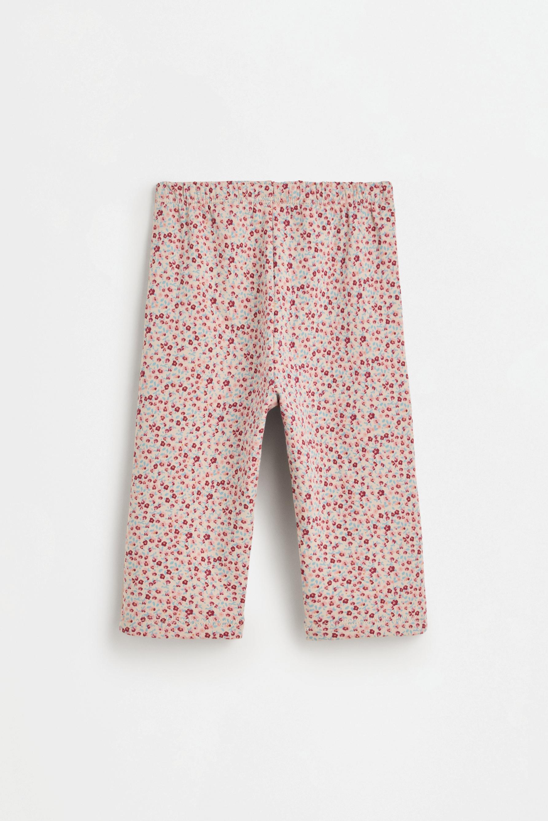 Printed plush sweatshirt and trousers set — ECRU