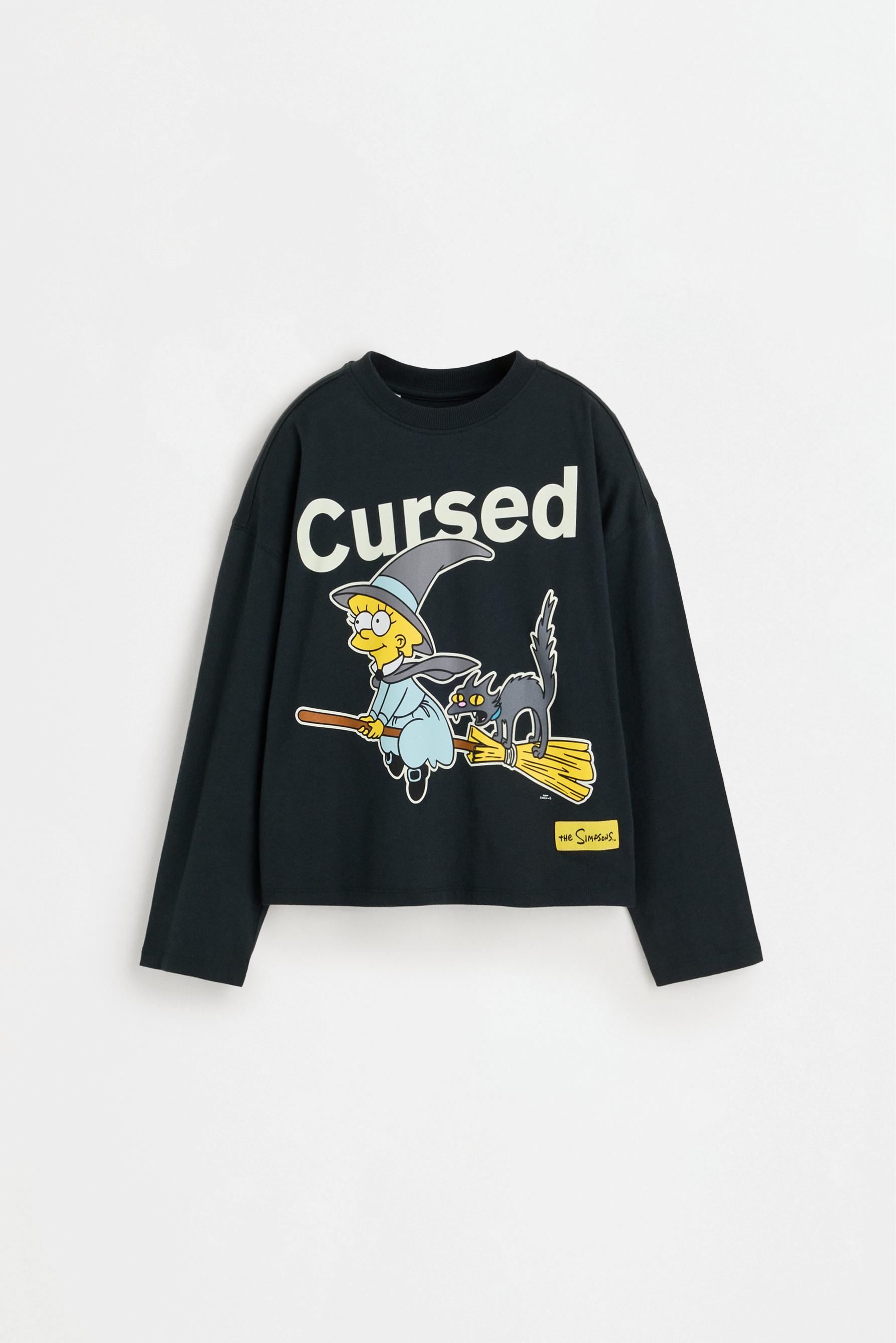 Camiseta Lisa Simpson™ brilla en la oscuridad
