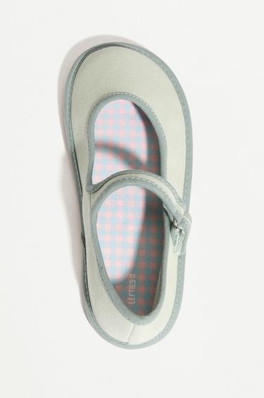 BAREFOOT MARY JANE FLATS — MINT GREEN 3