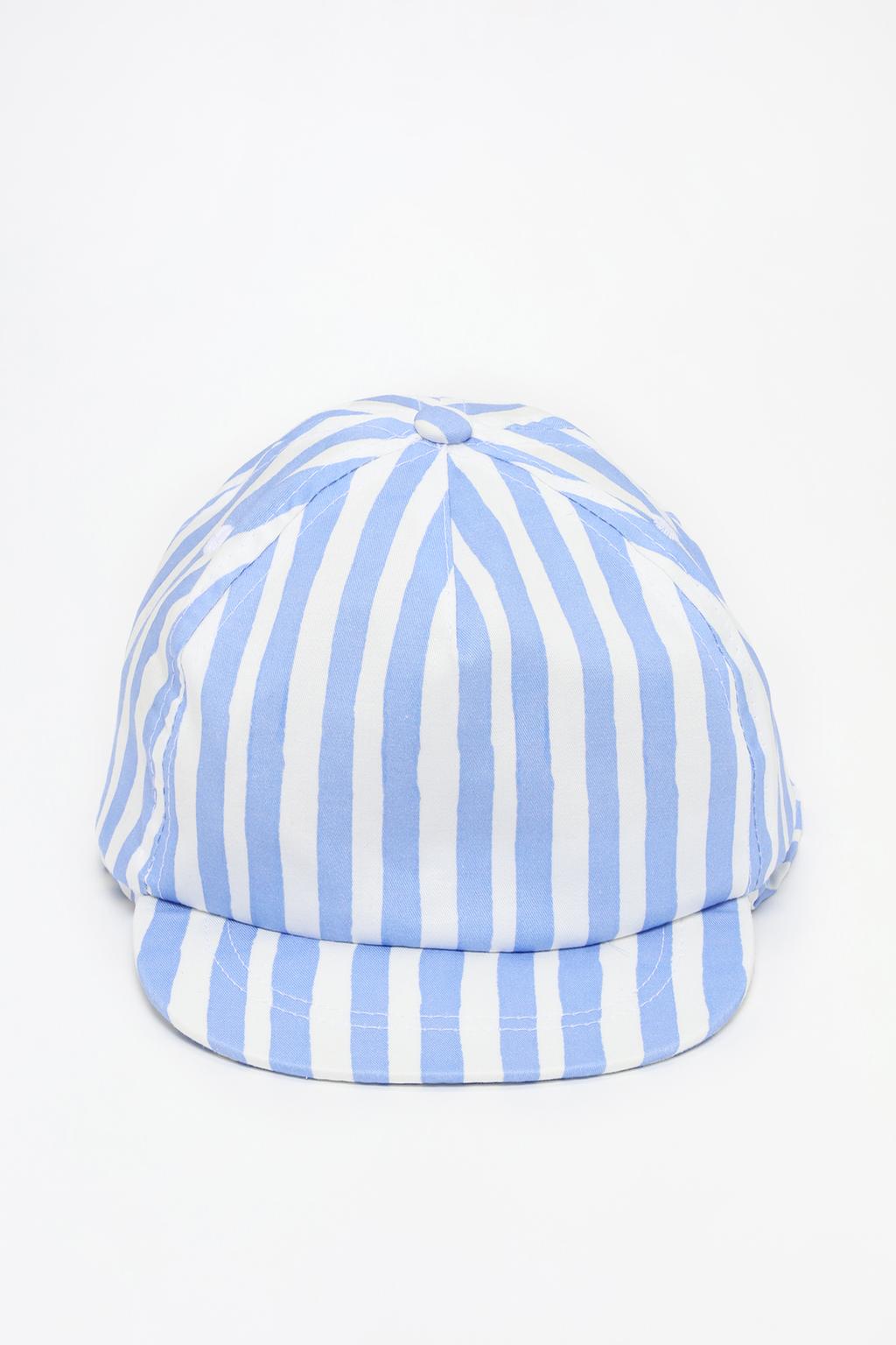 Long striped cap