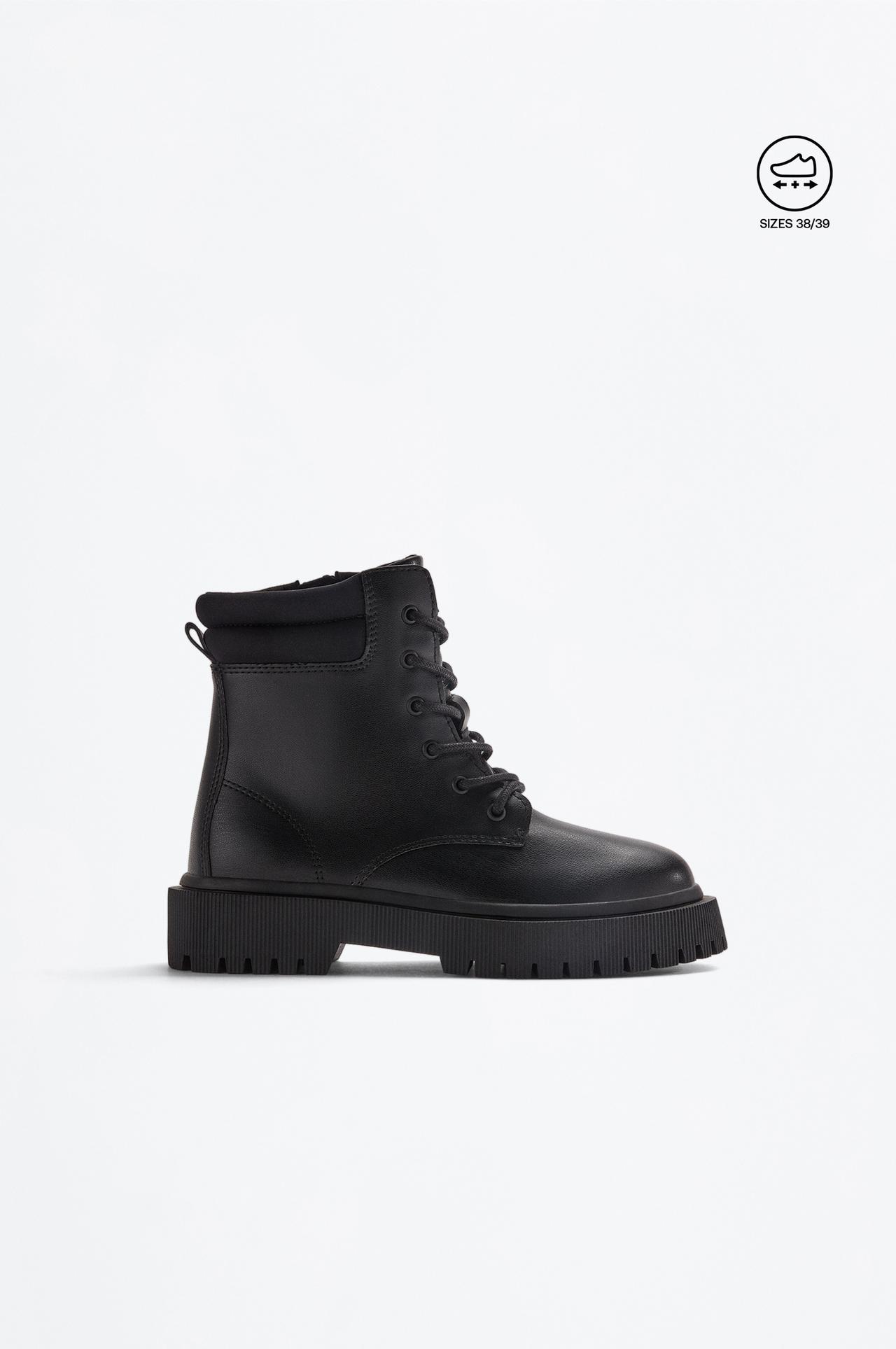 Collar boot — BLACK