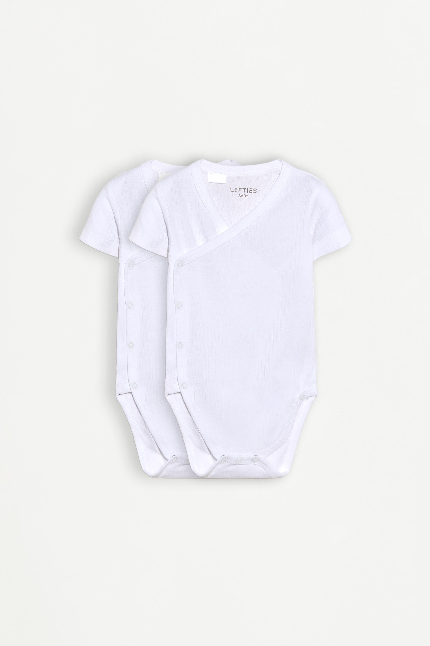 Pack 2 bodies kimono canalé