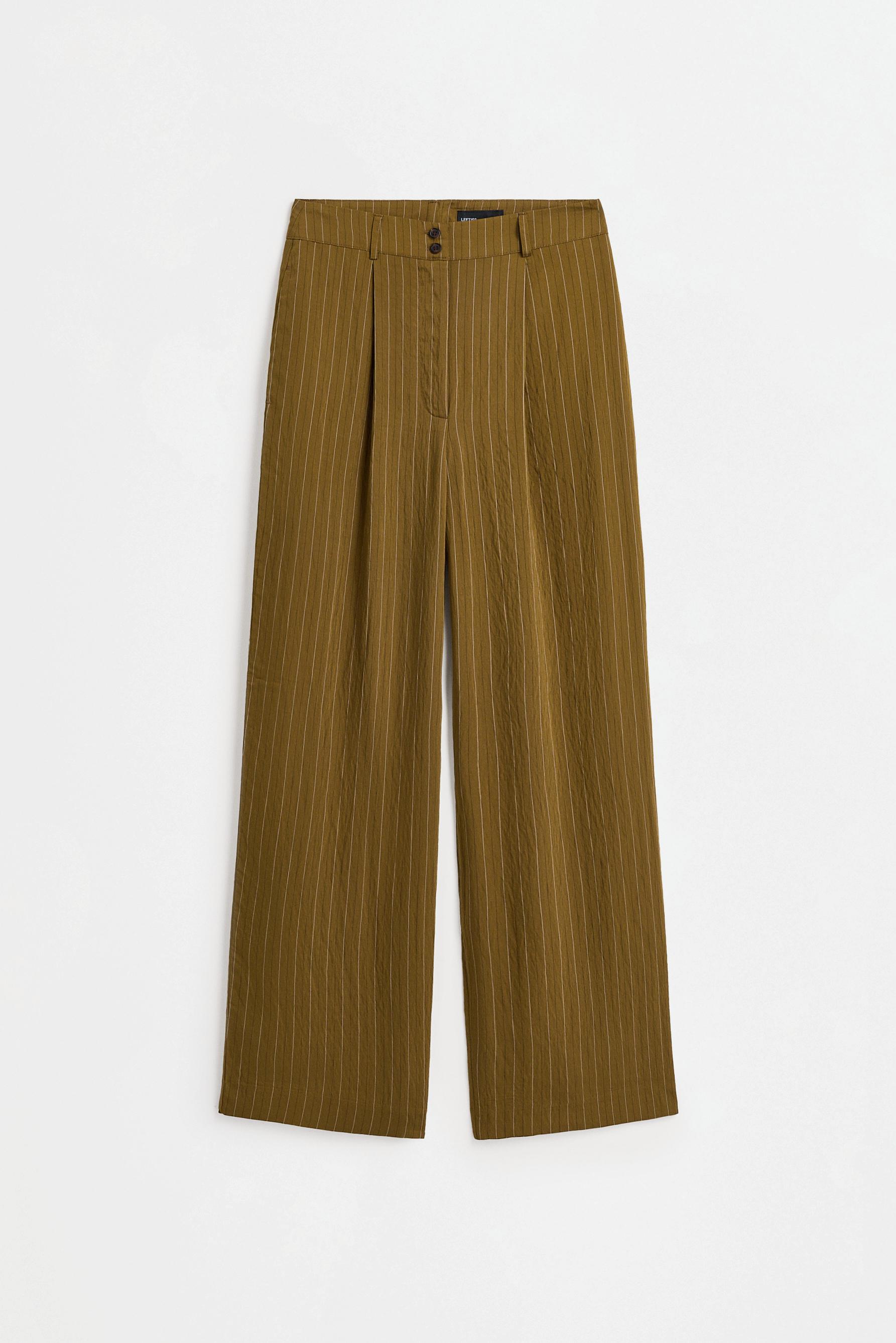 Flowing trousers — GREENISH